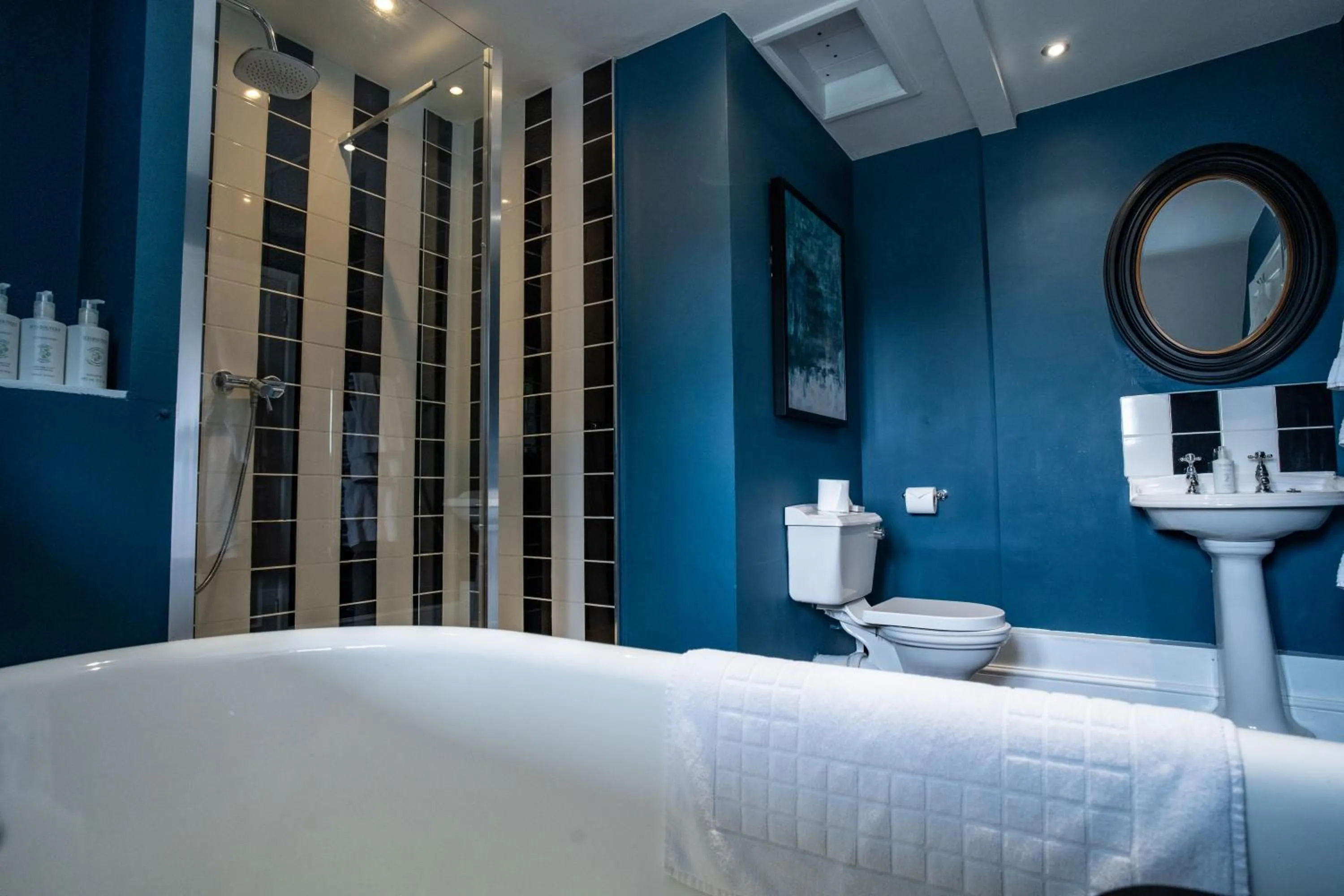 Bathroom in Stonehouse Court Hotel - A Bespoke Hotel