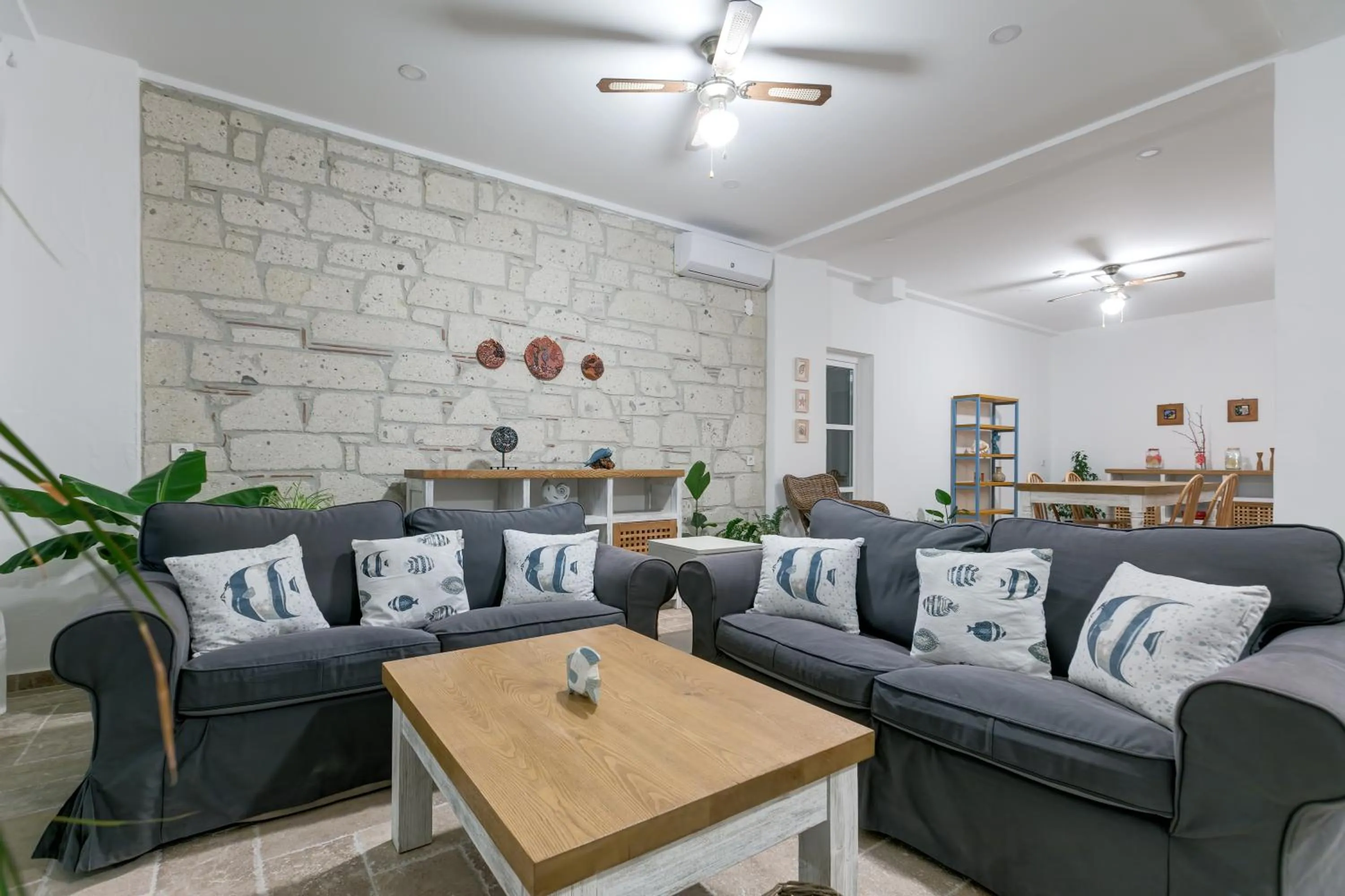 Seating area in Fora Konak Alacati