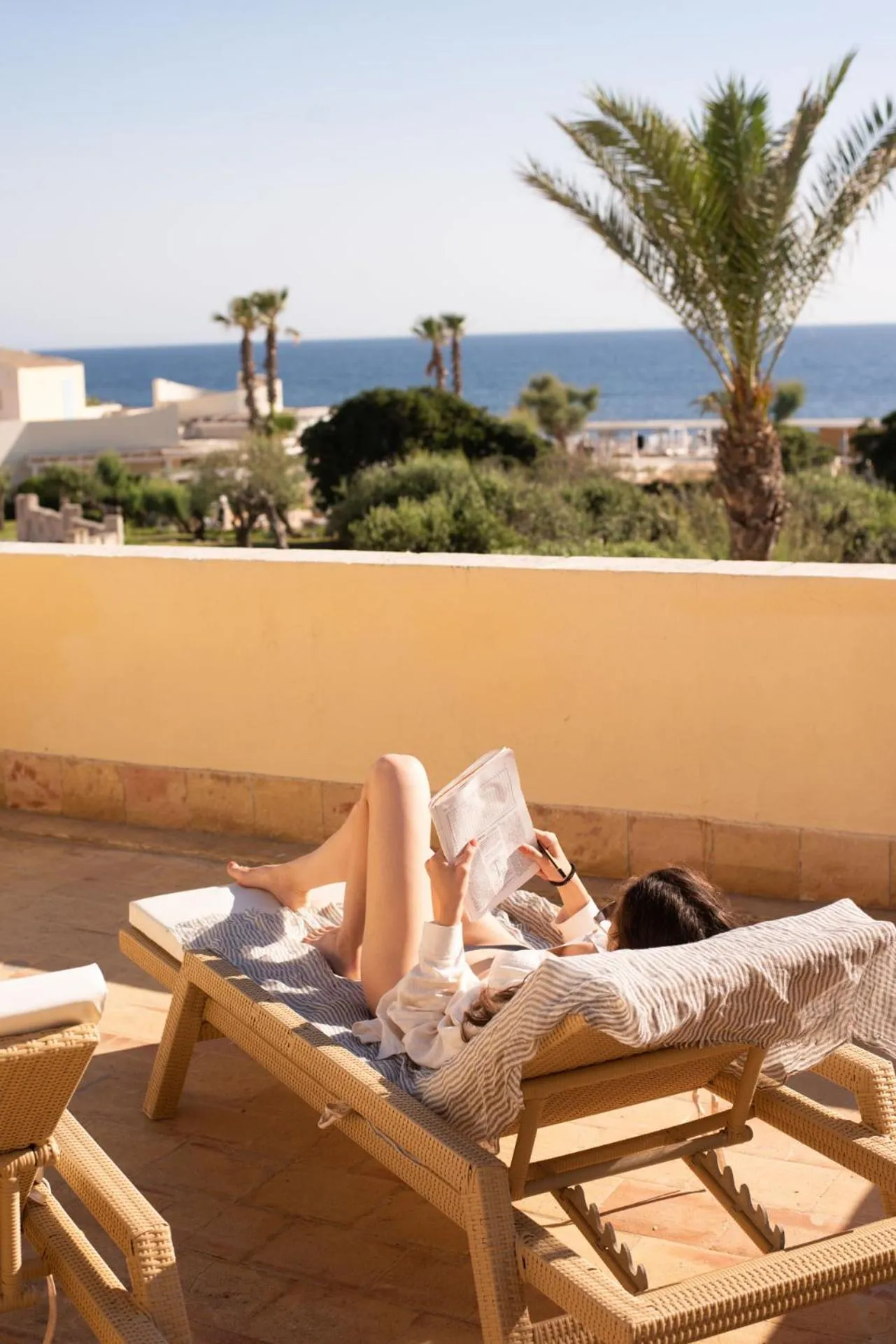 Balcony/Terrace in Mangia's Favignana Resort