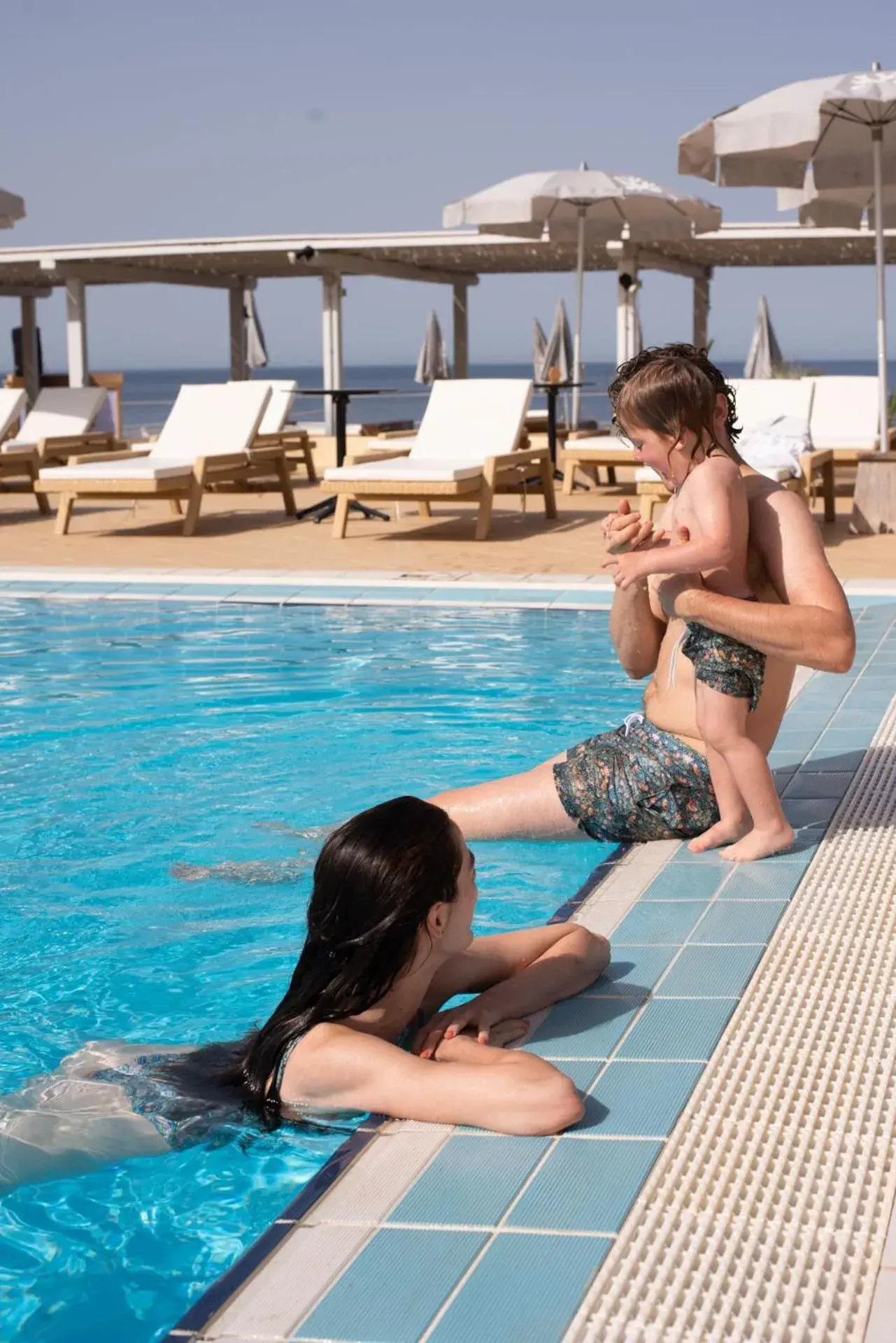 Swimming pool in Mangia's Favignana Resort Swimming pool in Mangia's Favignana Resort