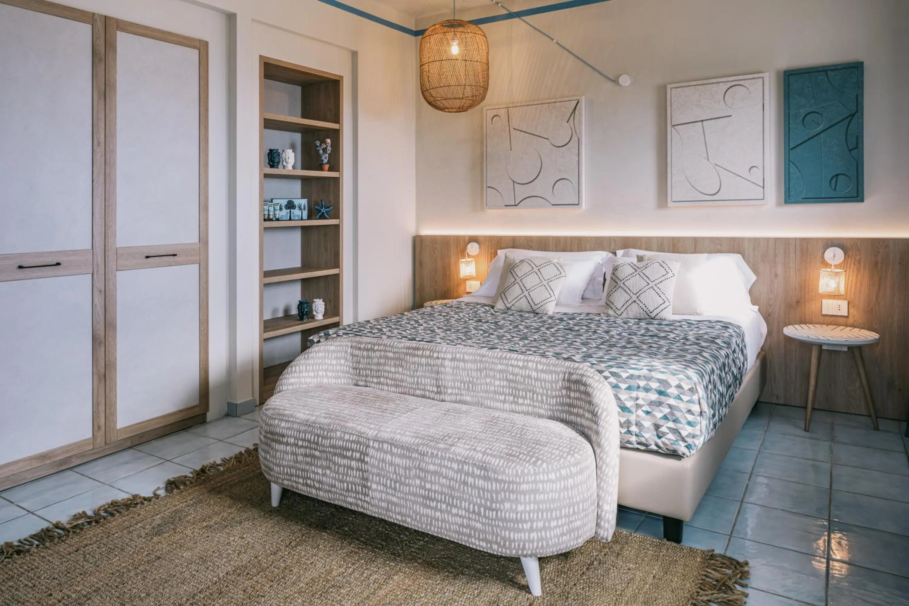 Bedroom, Bed in Mangia's Favignana Resort