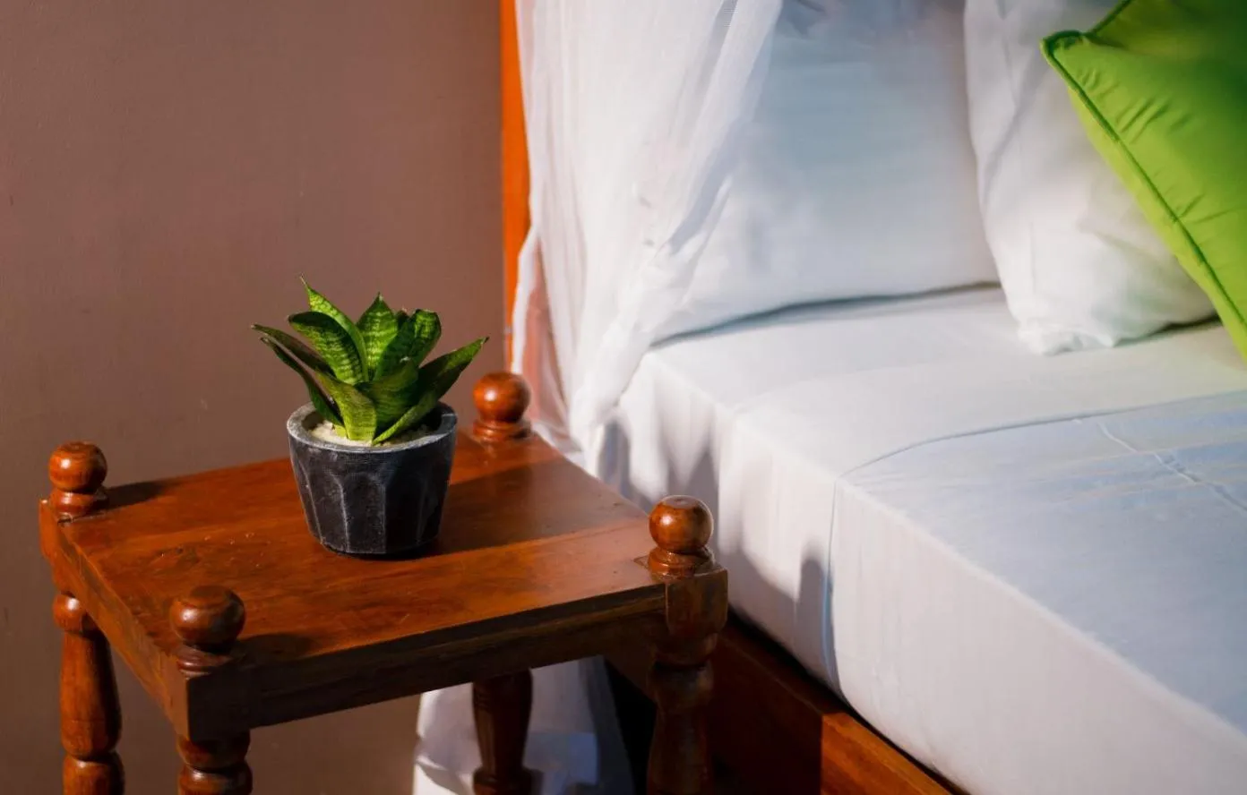 Bed in Sigiriya Cottage