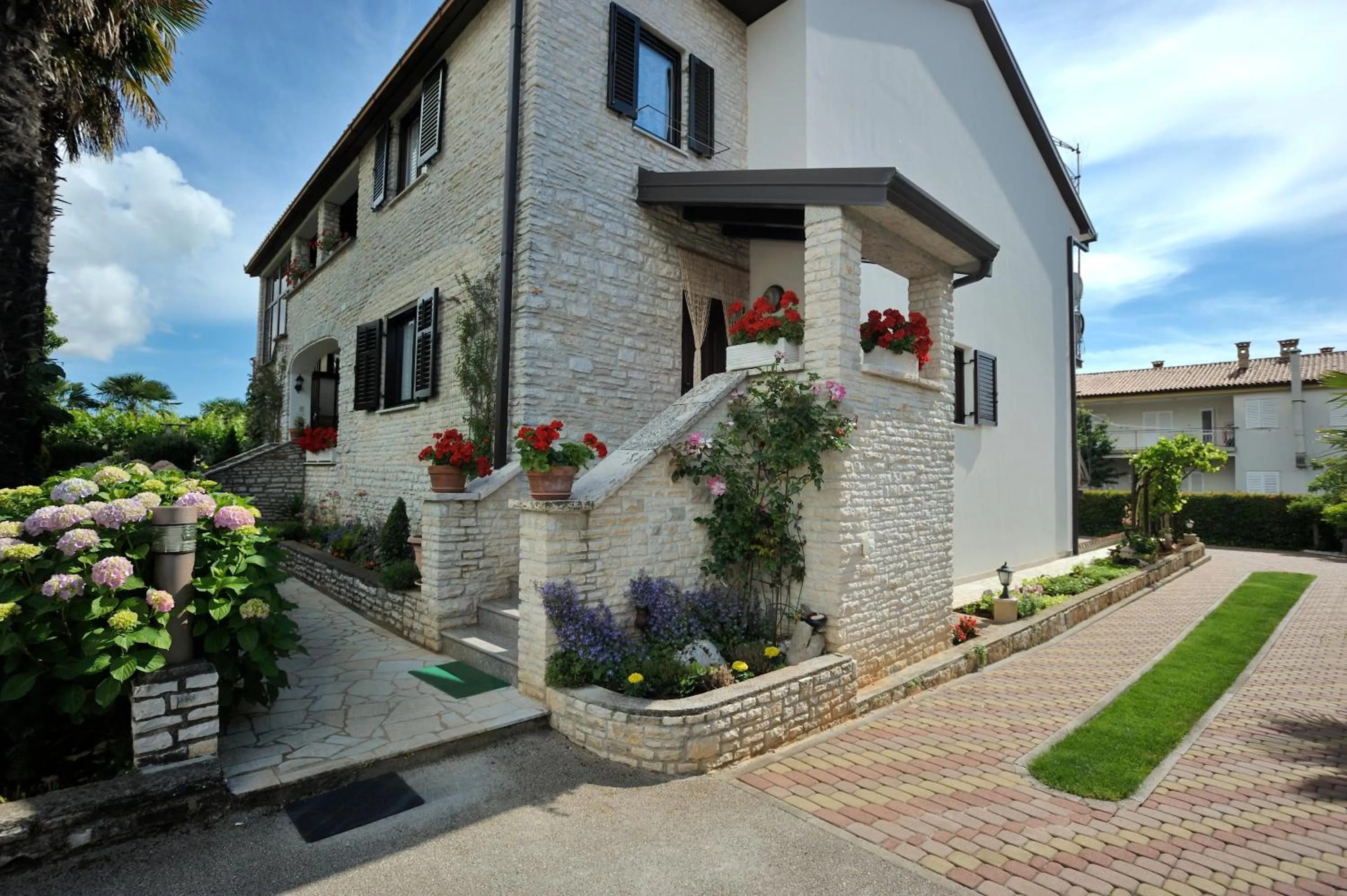 Patio in Apartmani Villa Otilija