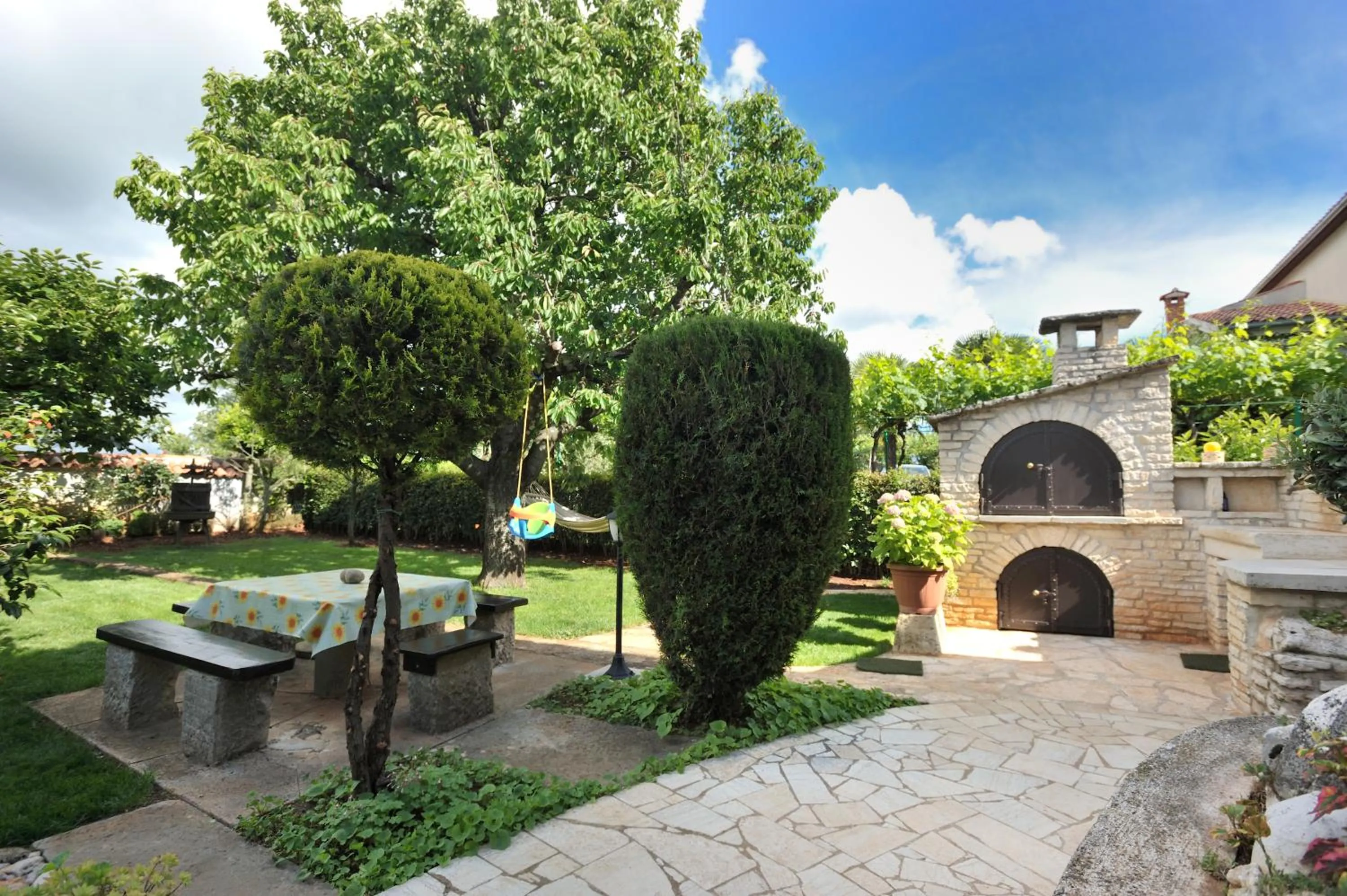 Patio in Apartmani Villa Otilija