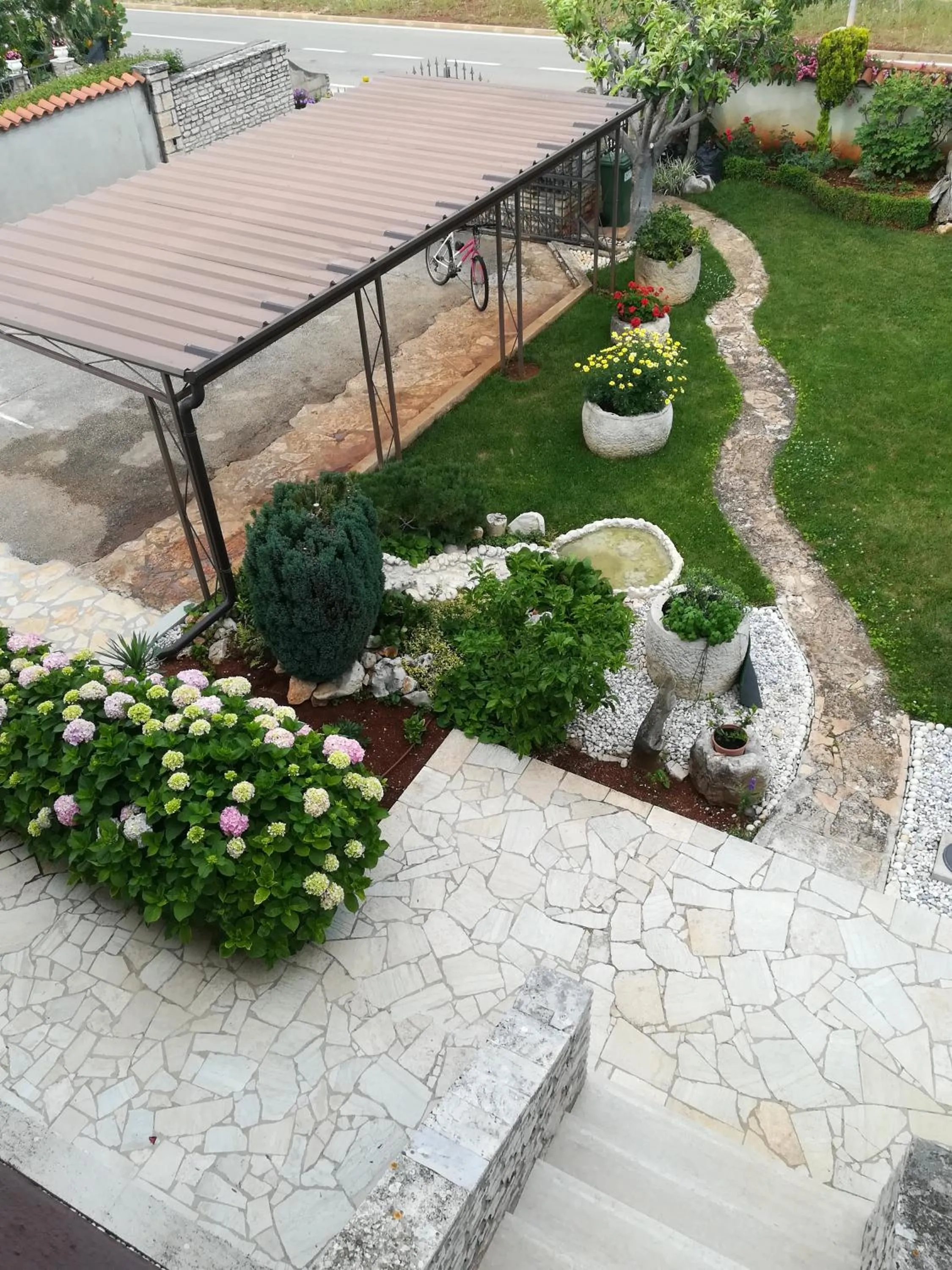 Bird's eye view in Apartmani Villa Otilija