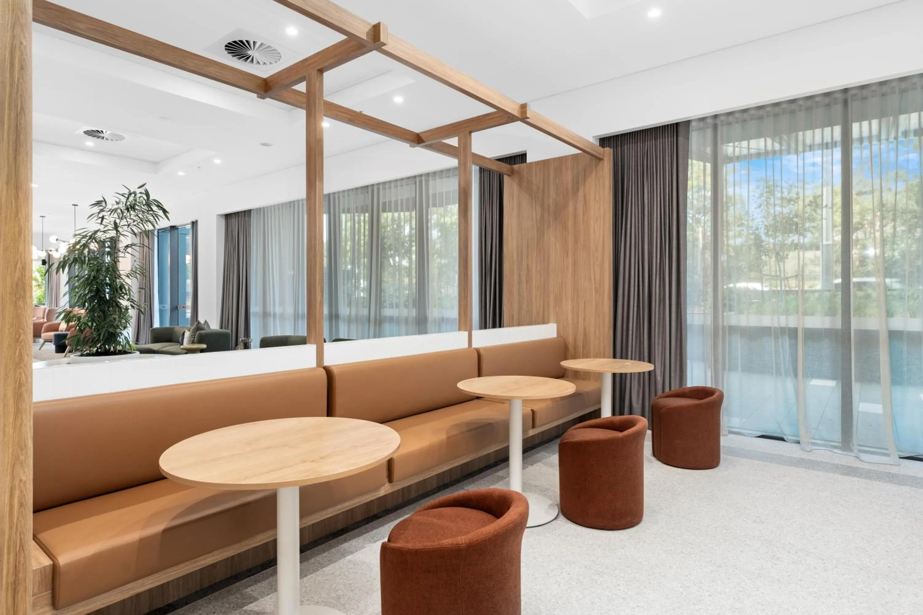 Seating area in Veriu Macquarie Park