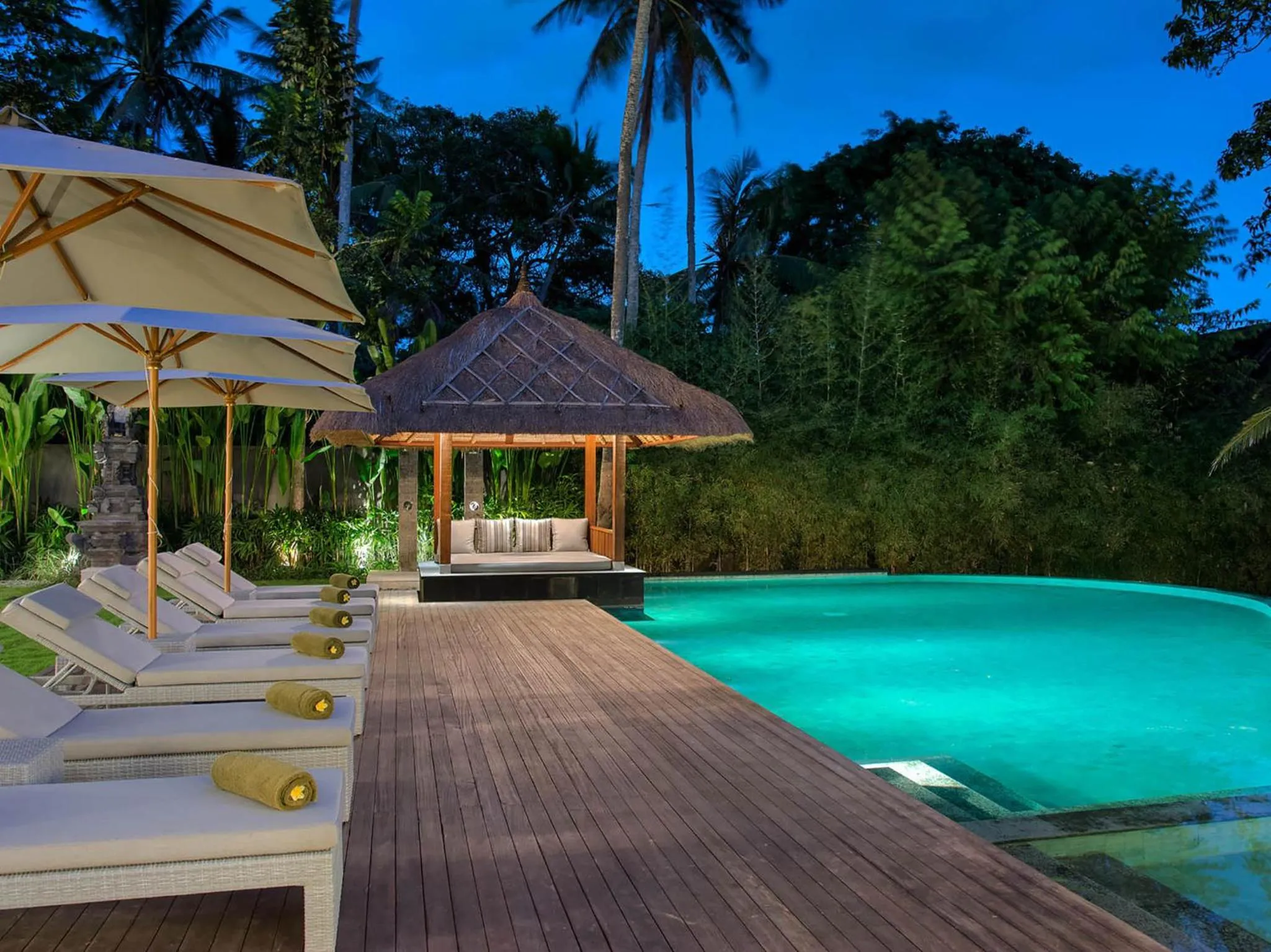 Natural landscape in Seseh Beach Villas