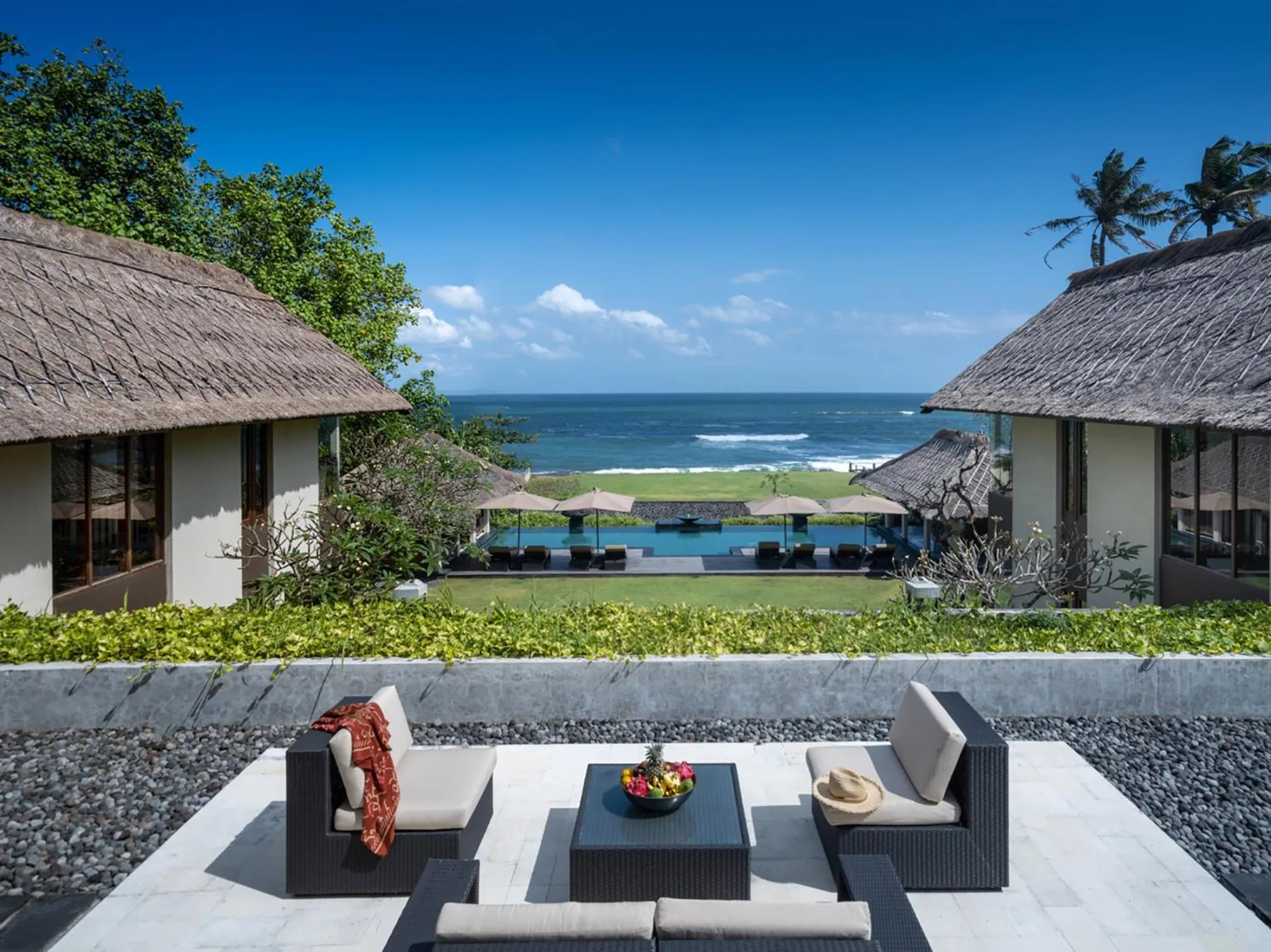 Sea view in Seseh Beach Villas