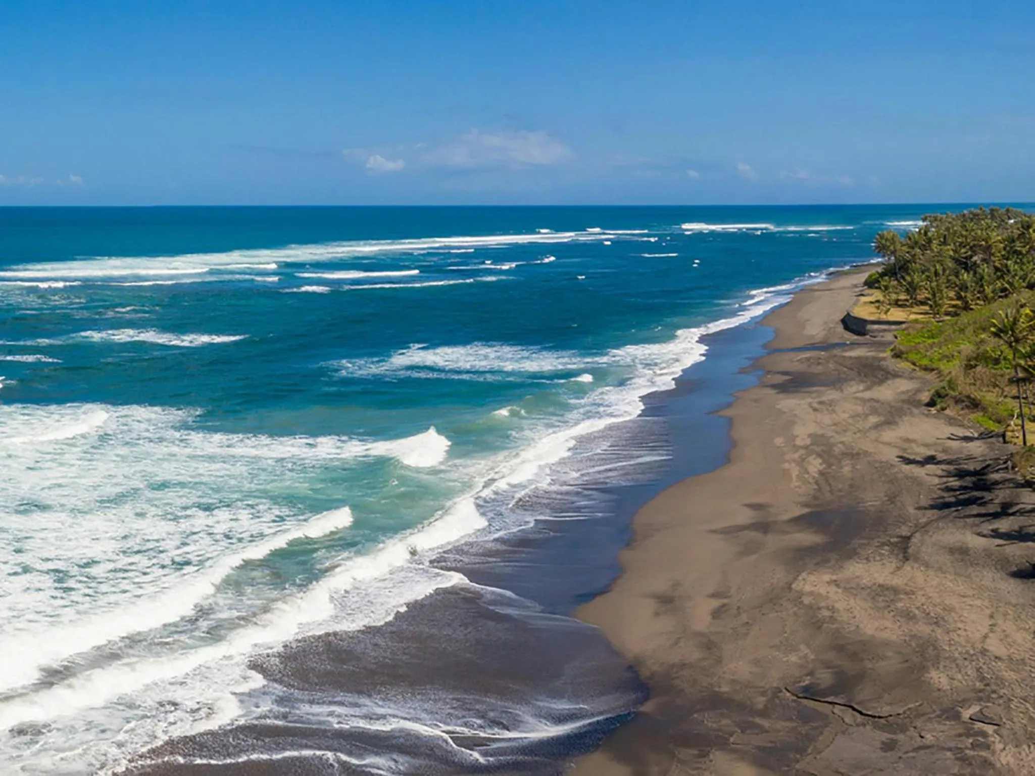 Sea view in Seseh Beach Villas