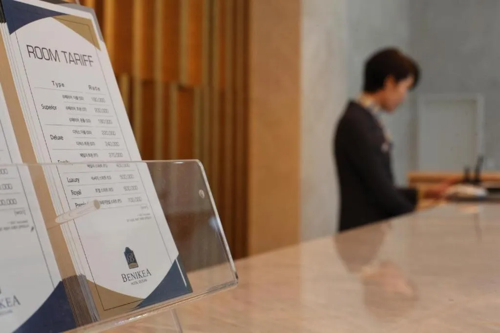 Lobby or reception in Benikea hotel seosan