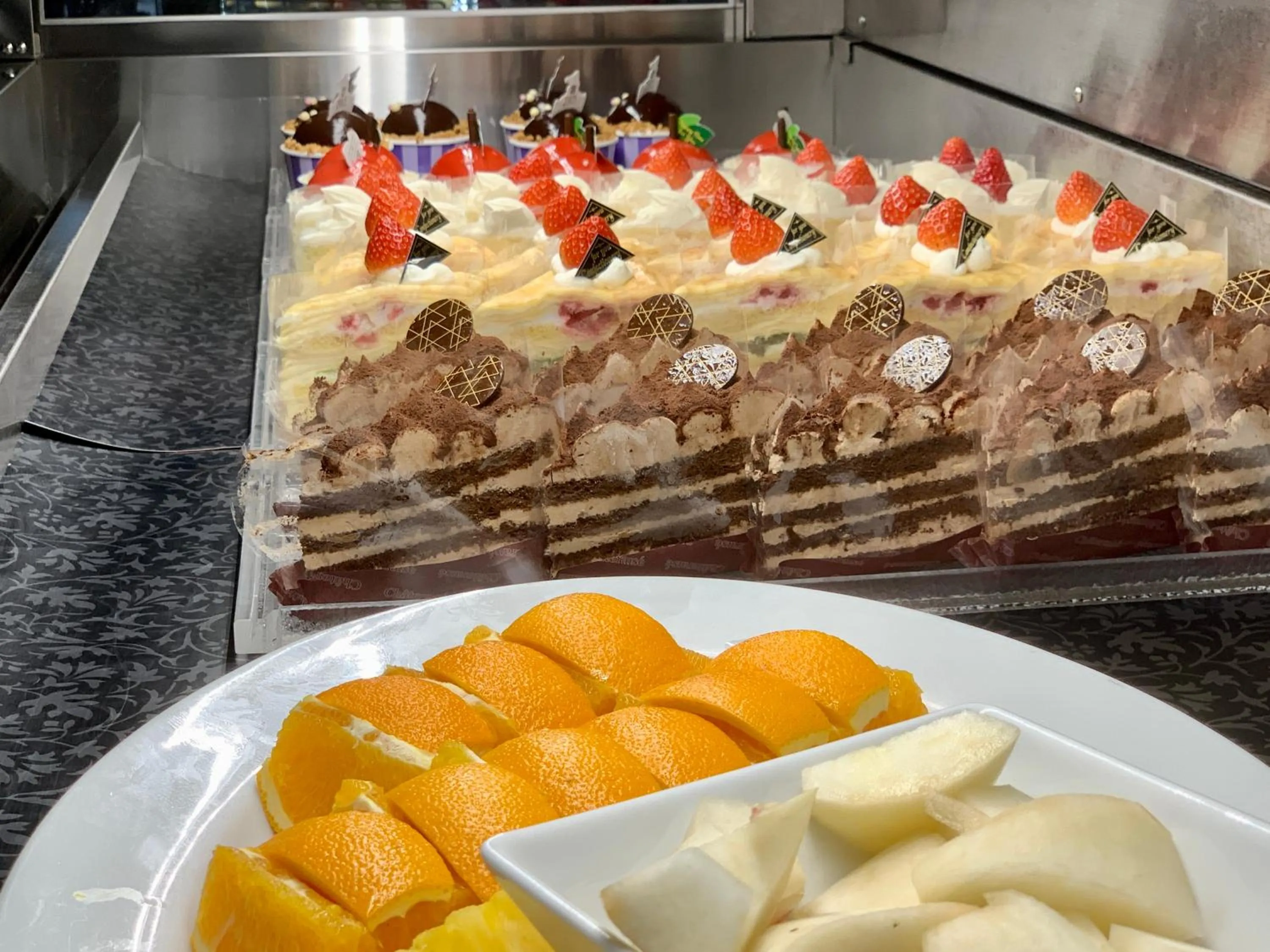 Buffet breakfast in Chateraise Hotel Nagano