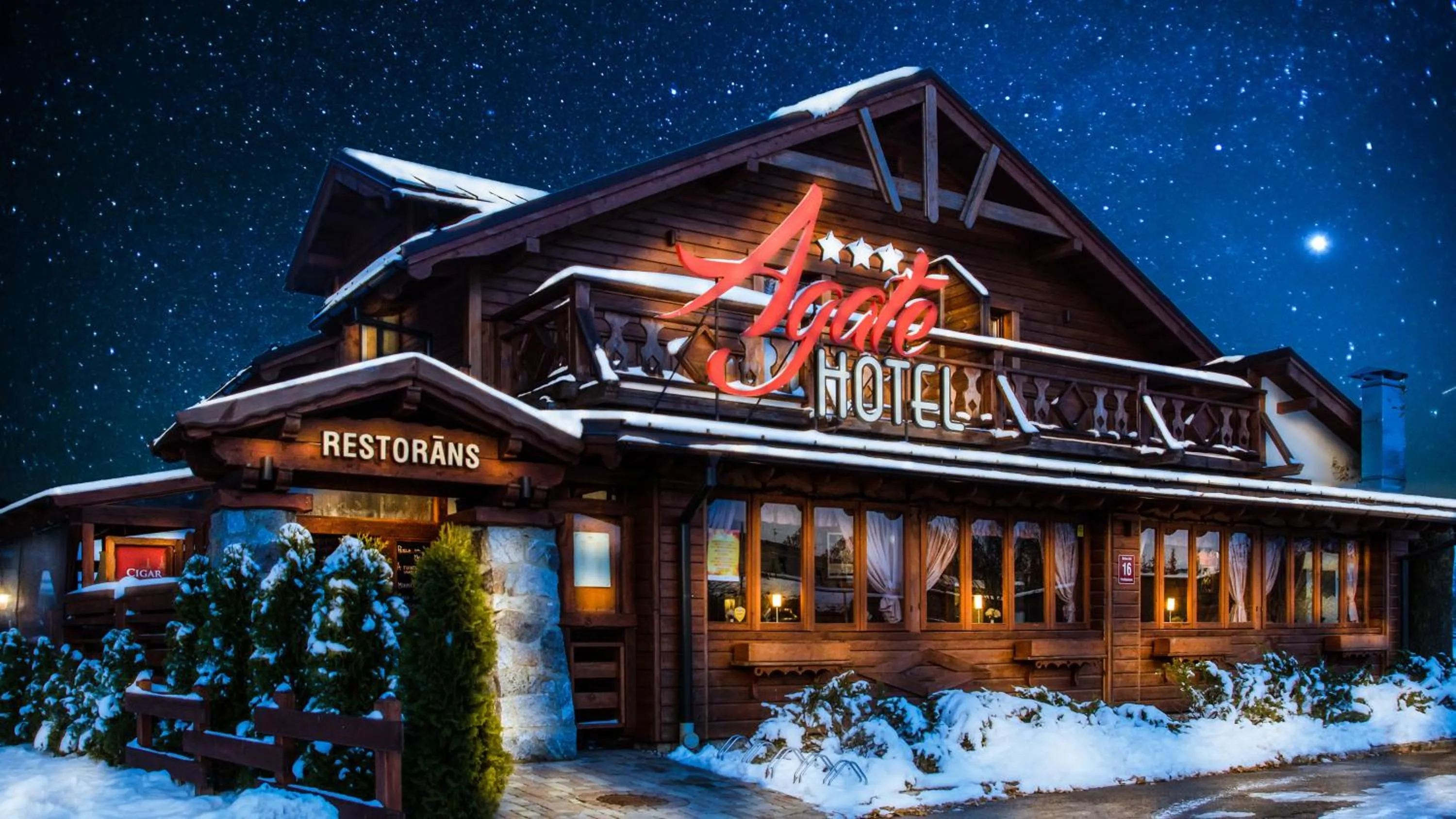 Property building in Agate Hotel