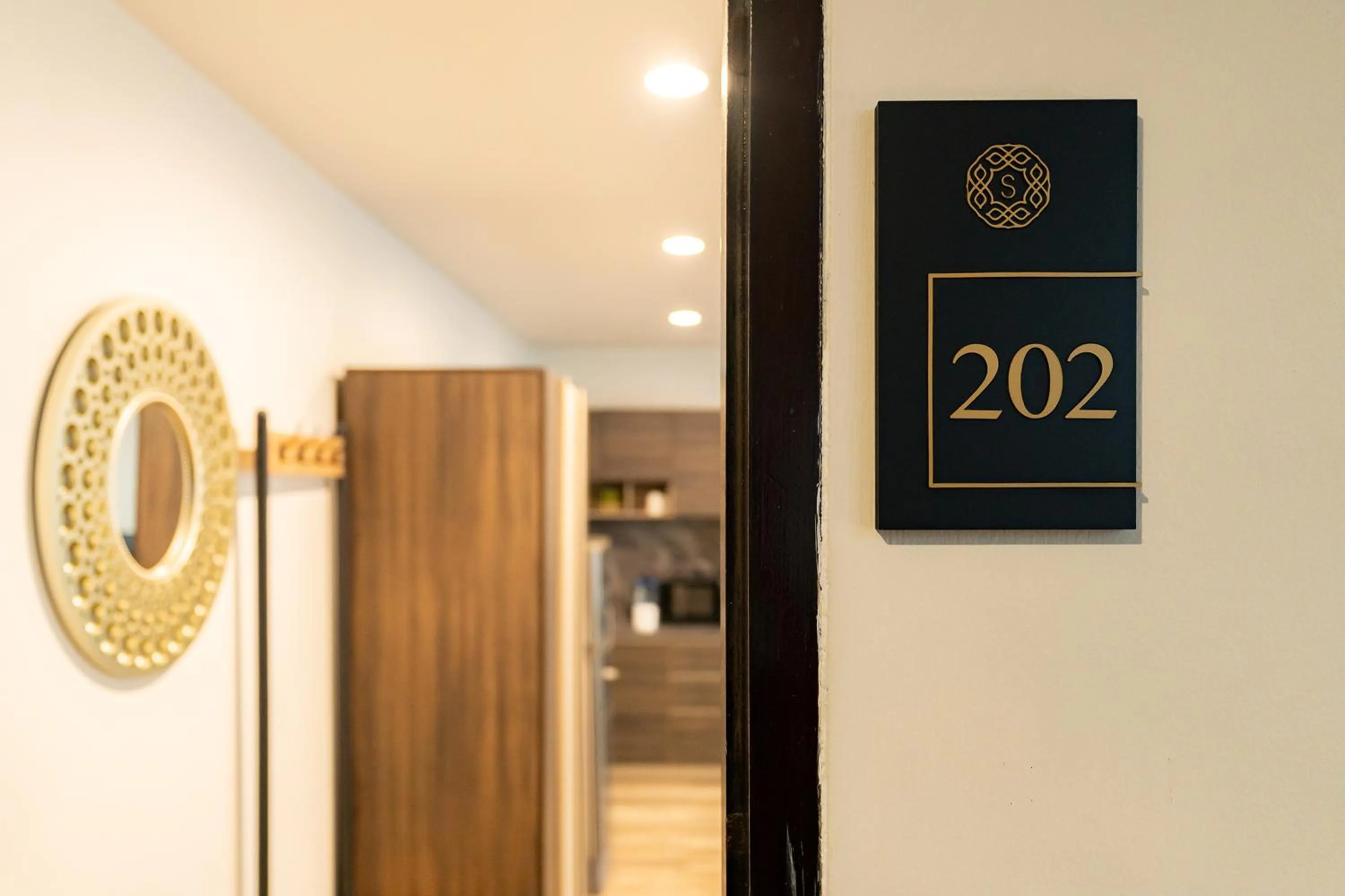 Decorative detail in 23 AVA at Saladaeng