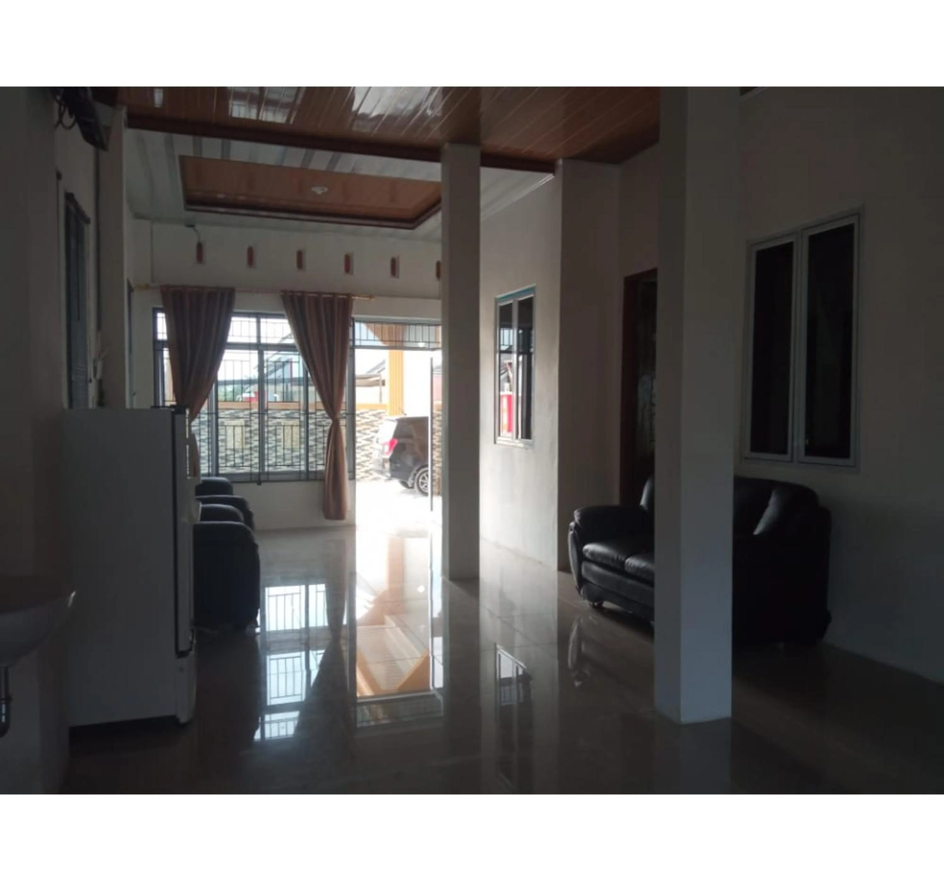 Seating area in Hotel O Ananda Homestay Syariah