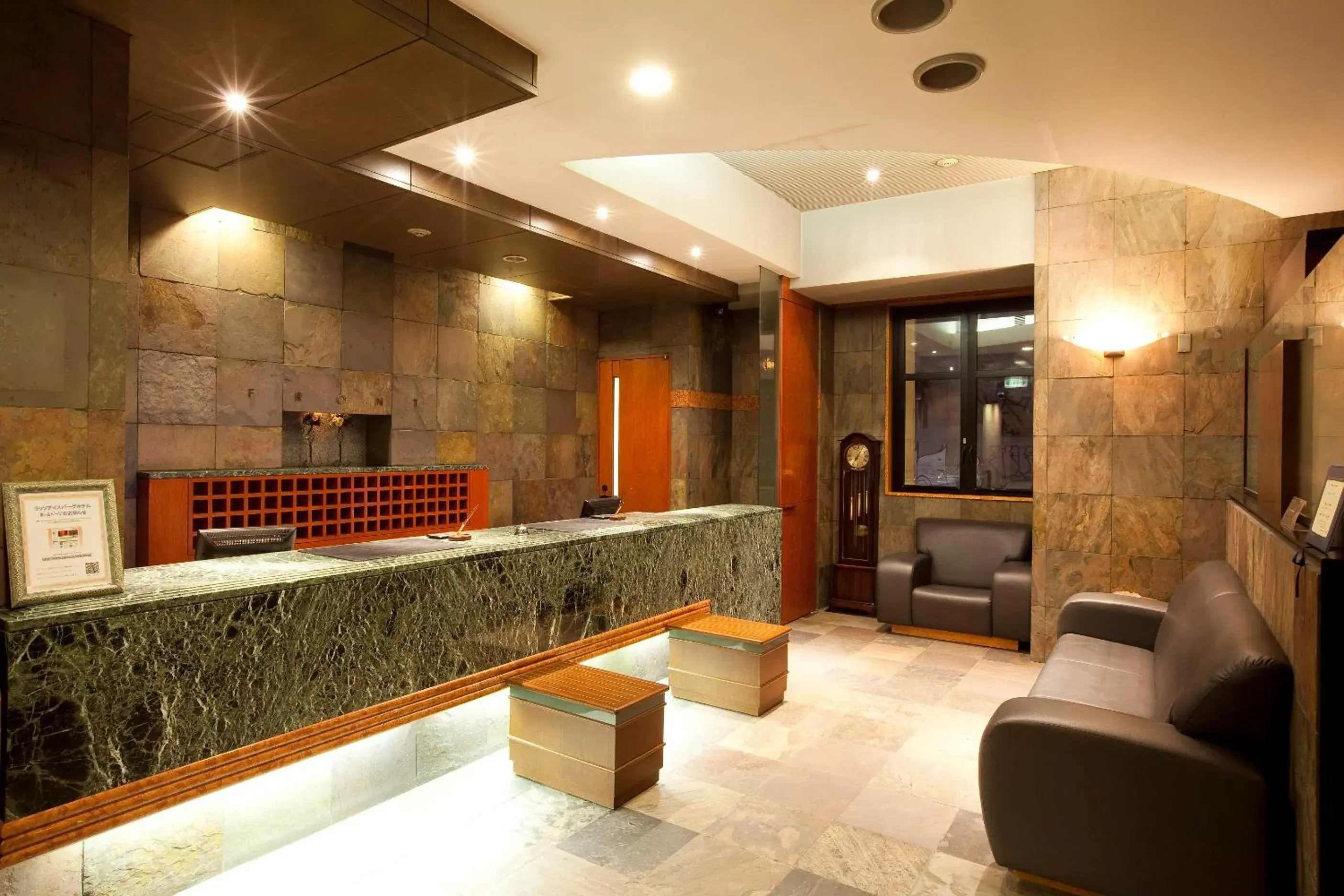 Lobby or reception in Hotel WBF Sapporo Chuo Lobby or reception in Hotel WBF Sapporo Chuo