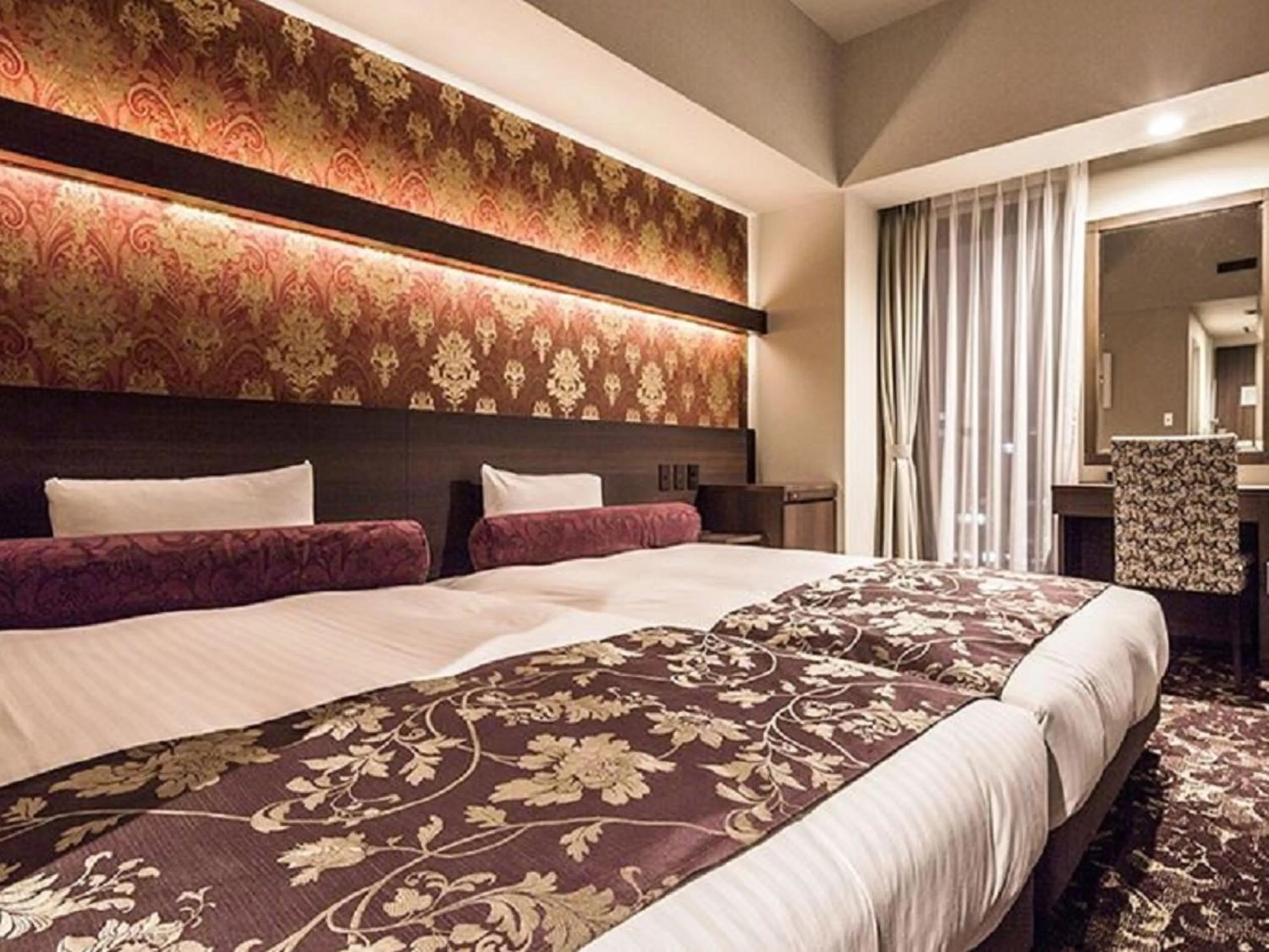 Photo of the whole room, Bed in Hotel WBF Sapporo Chuo