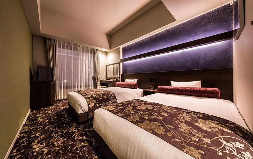 Bed in Hotel WBF Sapporo Chuo