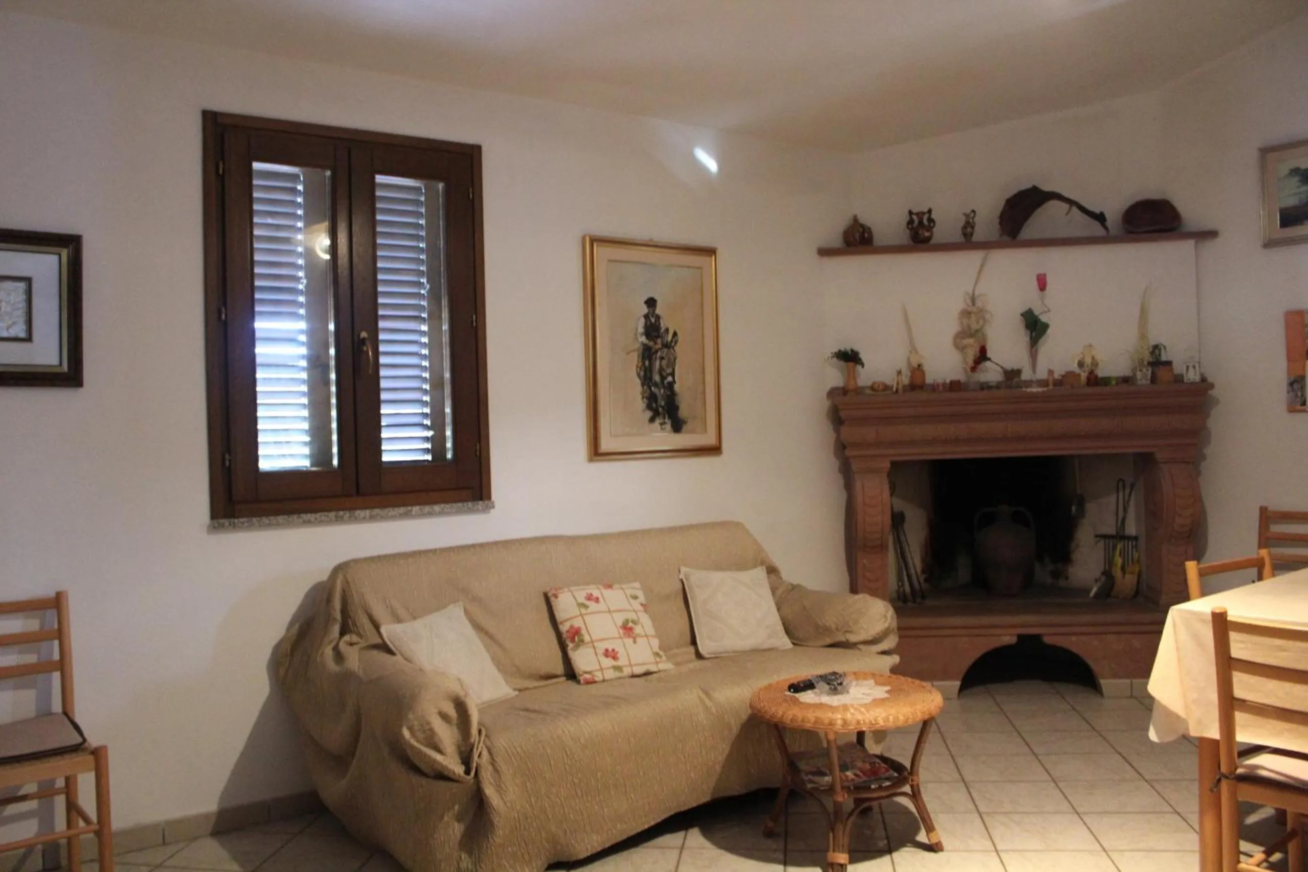 Communal lounge/ TV room in B&B Tatti