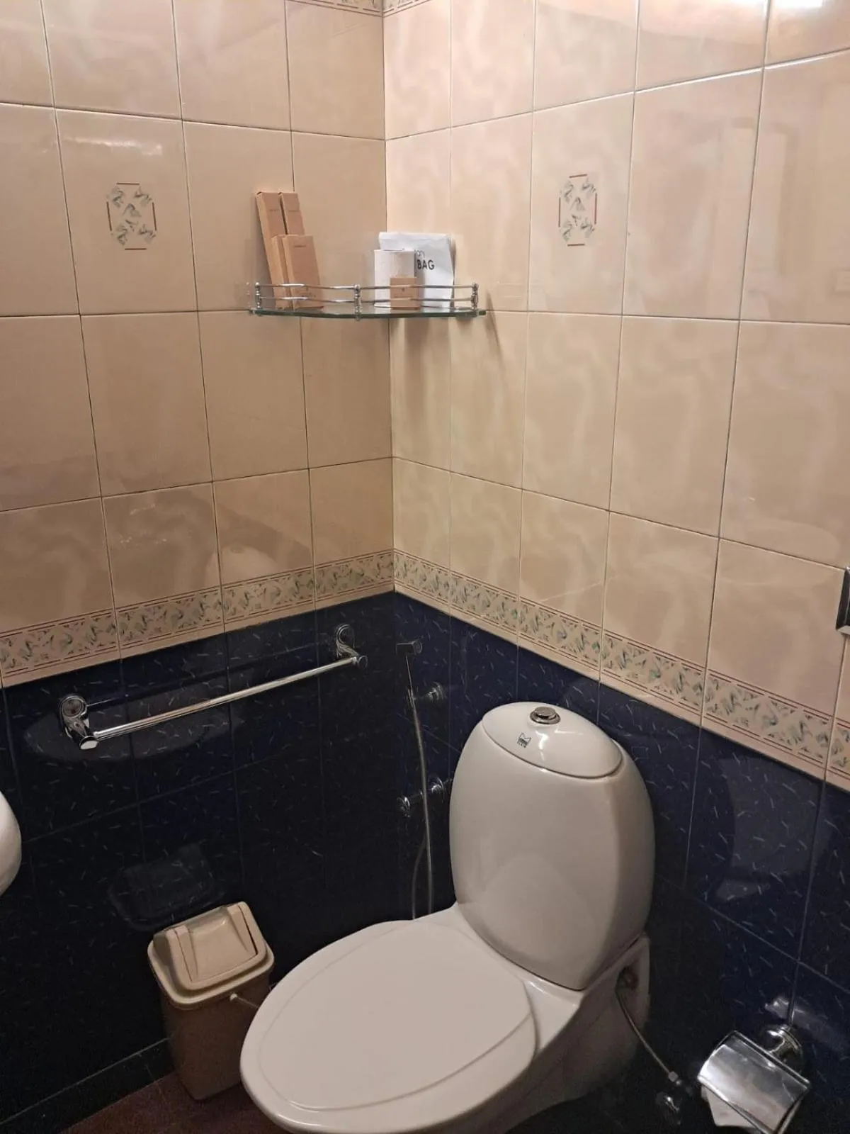 Toilet in Presidency Towers,Kochi