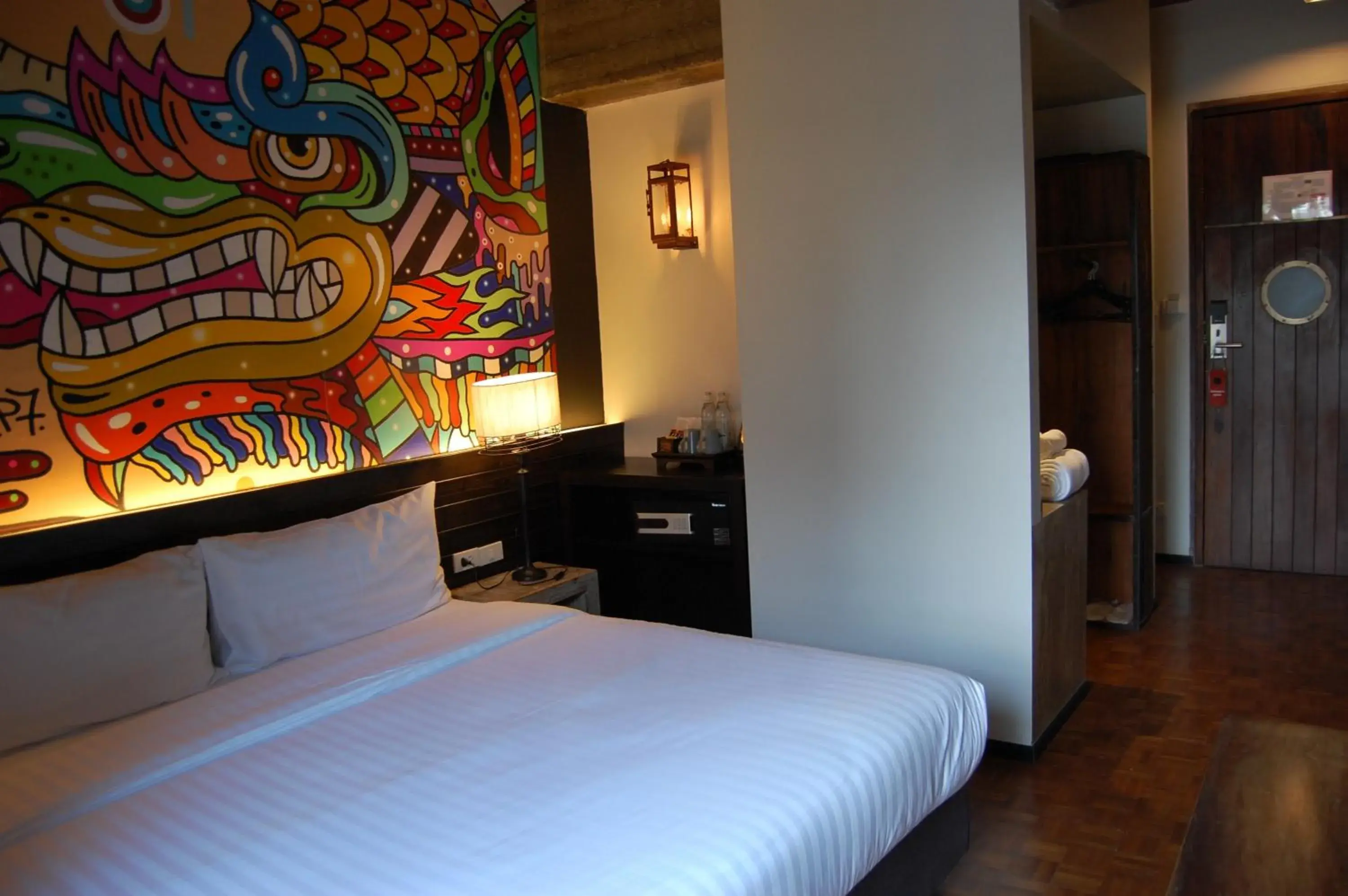 Bed in Cacha Hotel Bed in Cacha Hotel