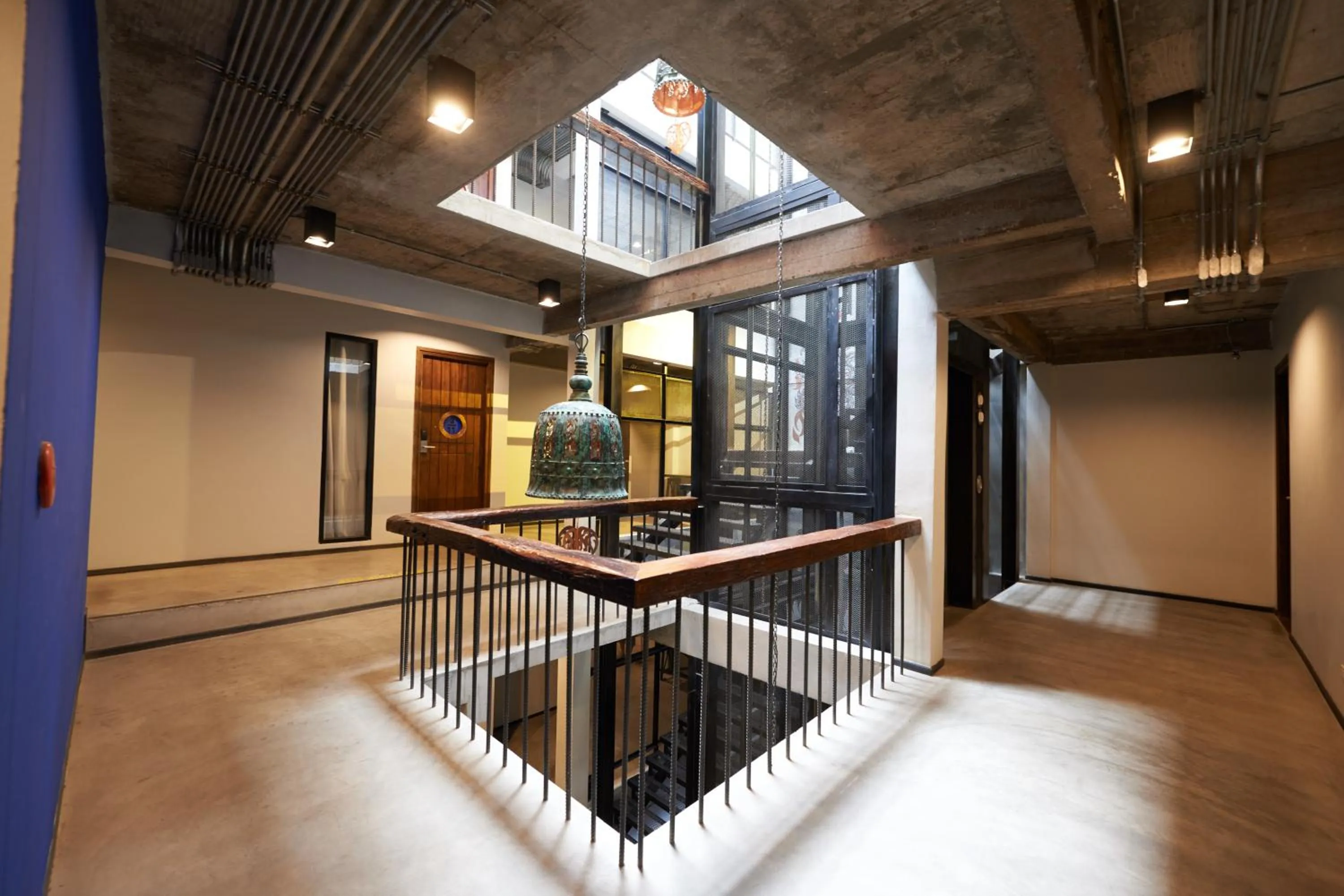 Decorative detail in Cacha Hotel