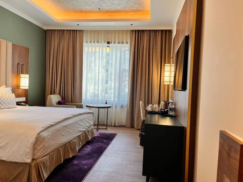 View (from property/room), Bed in Vivanta Tawang