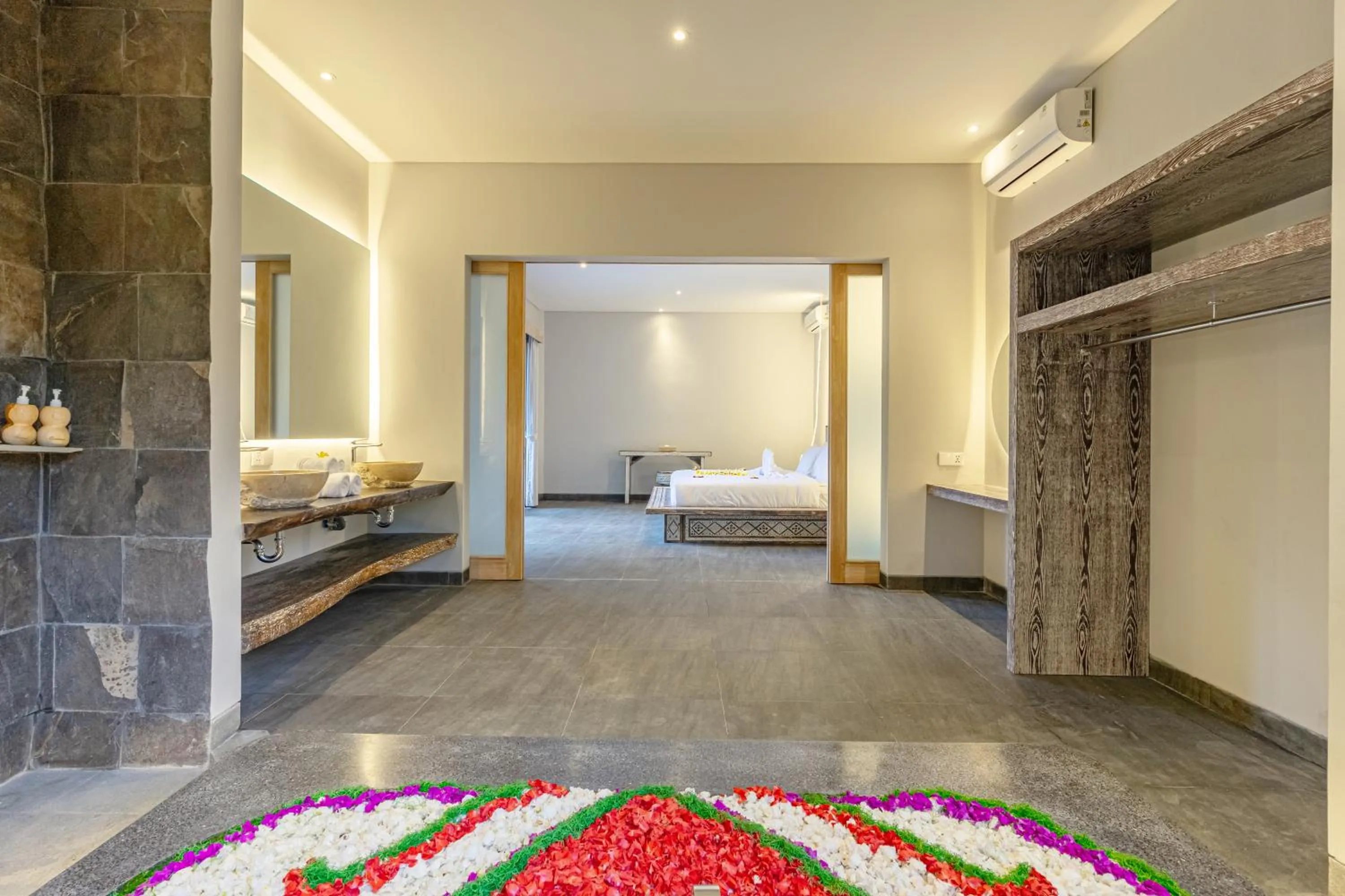 Bed in Brand new Luxury 3BR villa Ethnic Ubud # 1
