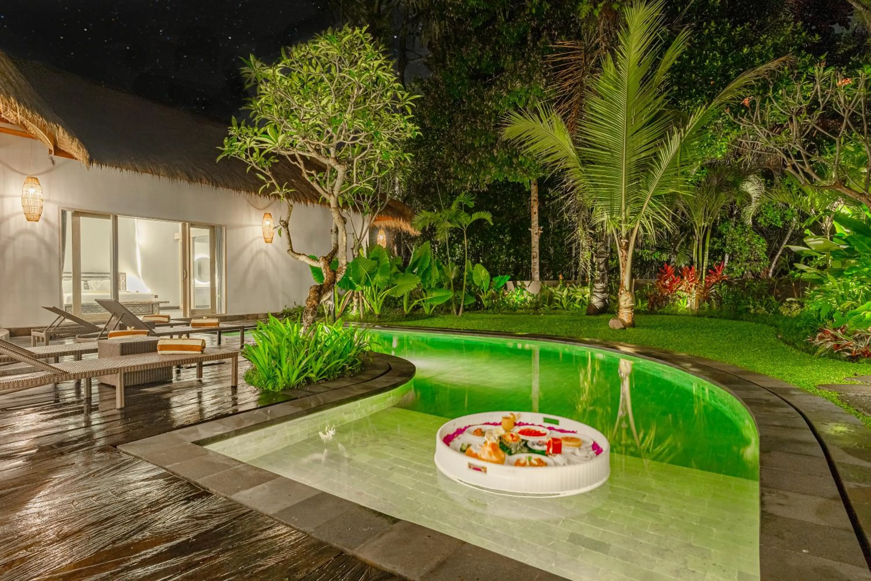 Night in Brand new Luxury 3BR villa Ethnic Ubud # 1