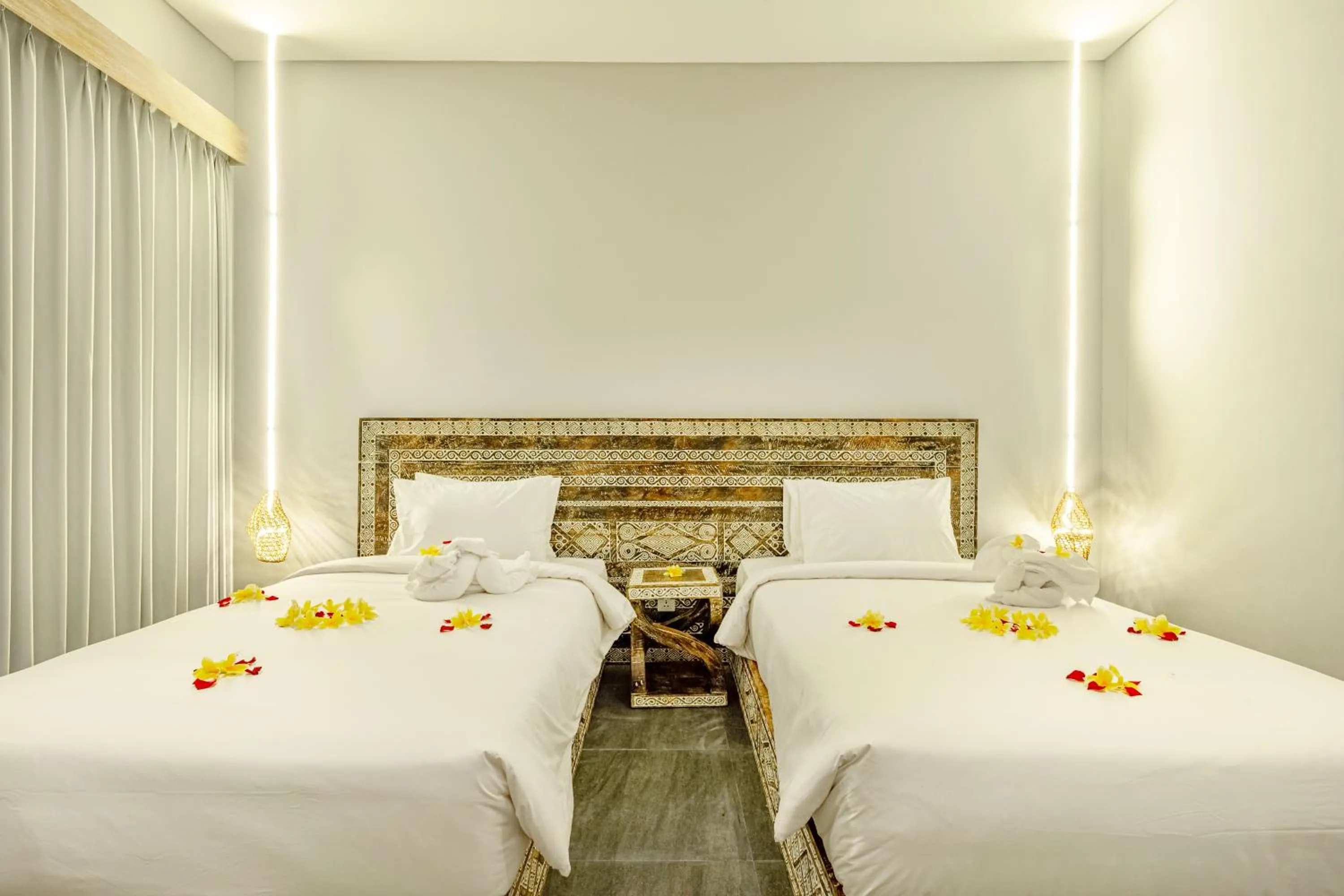 Bed in Brand new Luxury 3BR villa Ethnic Ubud # 1