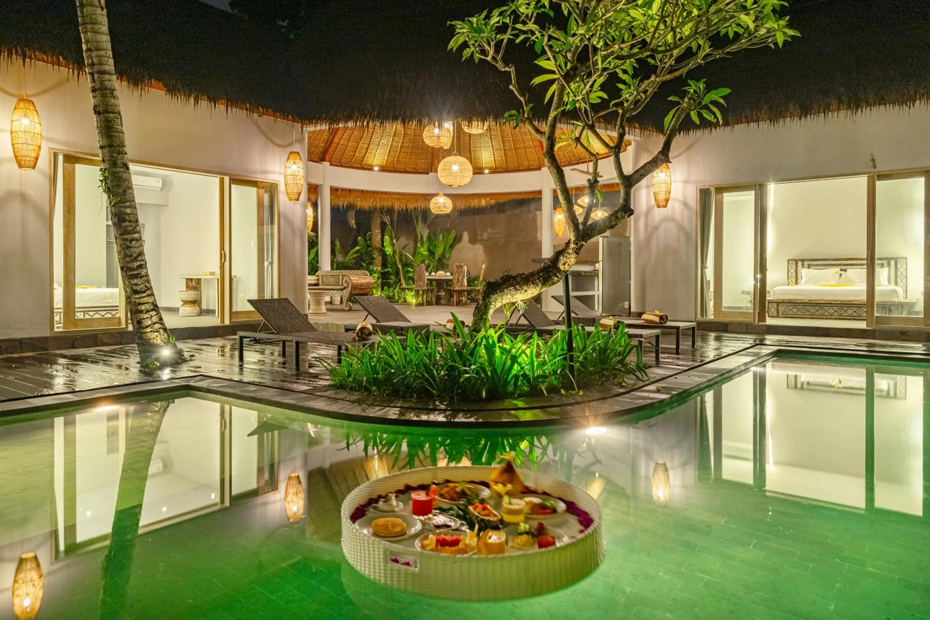Night in Brand new Luxury 3BR villa Ethnic Ubud # 1