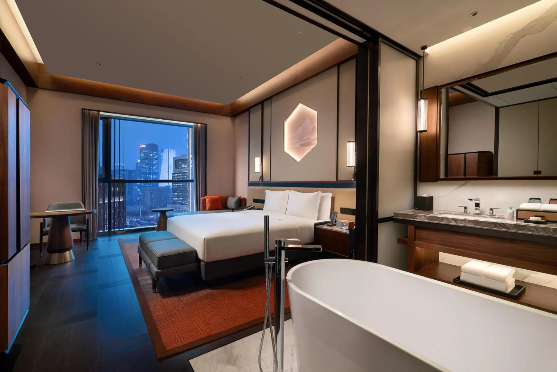 Photo of the whole room in Grand Barony Jinan CBD