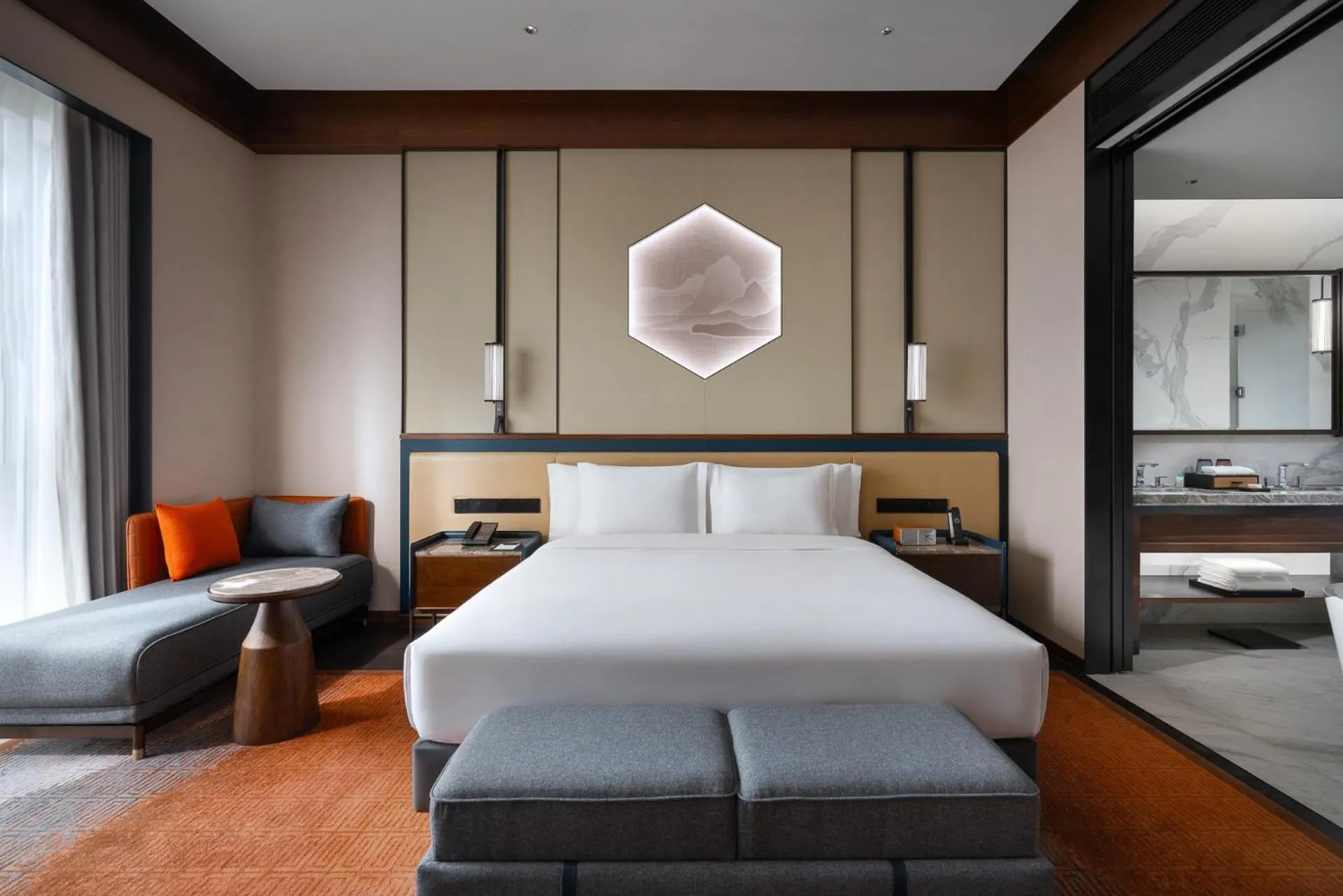 Bed in Grand Barony Jinan CBD