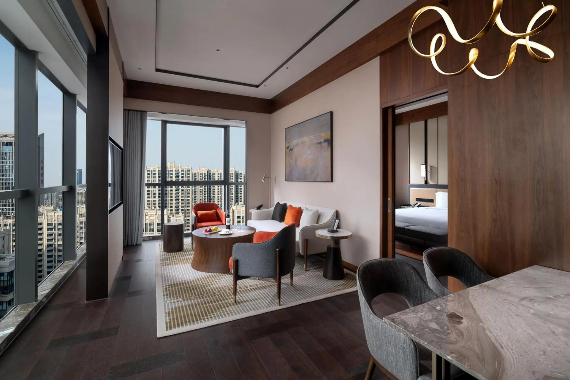 Living room in Grand Barony Jinan CBD