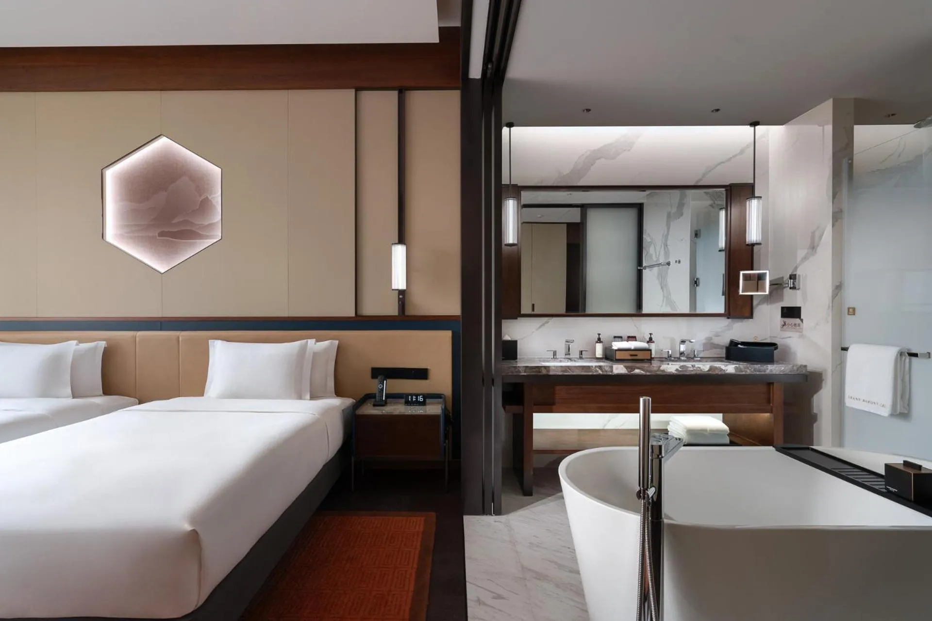 Bed in Grand Barony Jinan CBD
