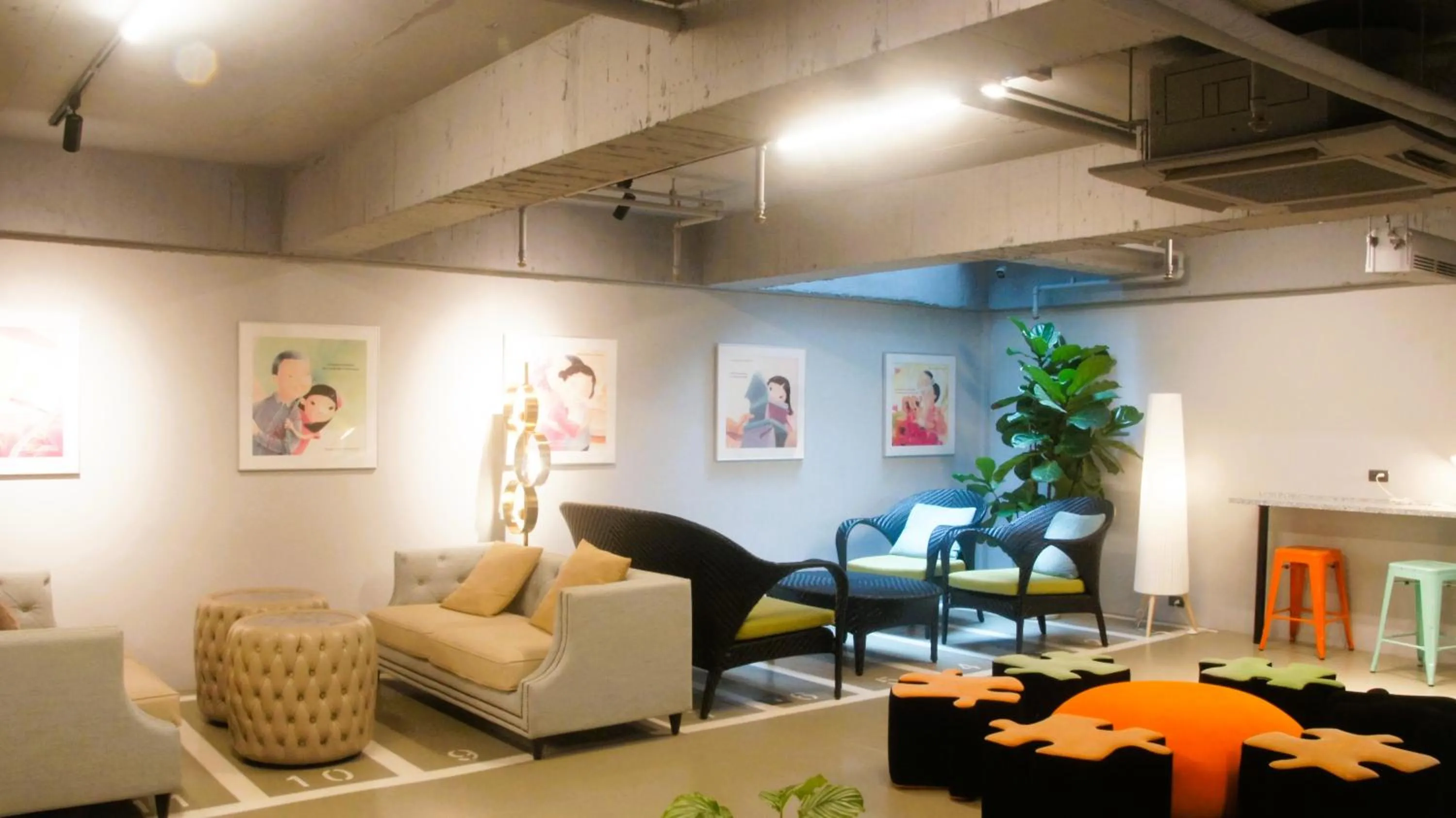 Seating area in 瀚寓夏天 Hanns Summer