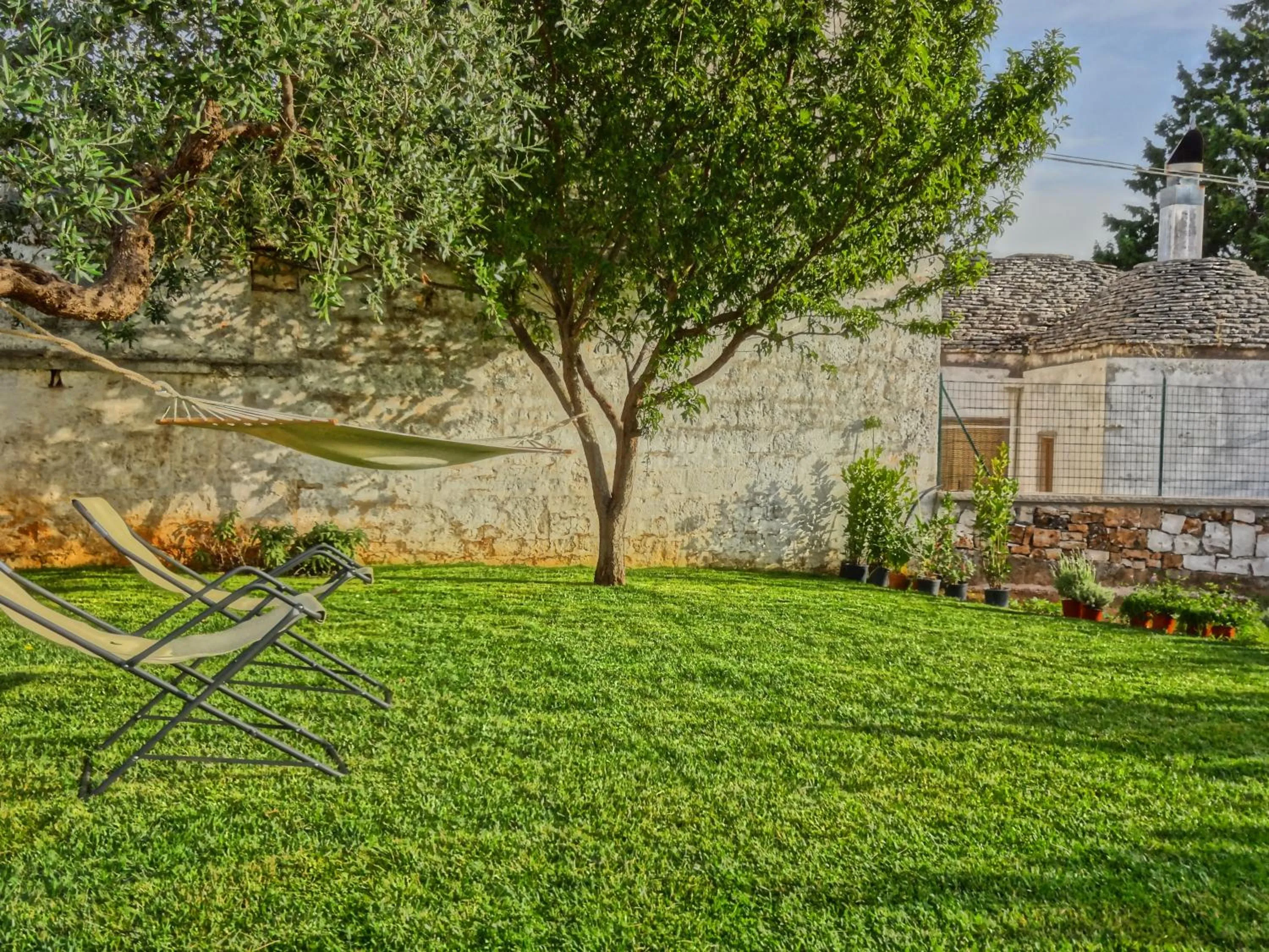 Patio in Trulli-eu Guesthouse Alberobello
