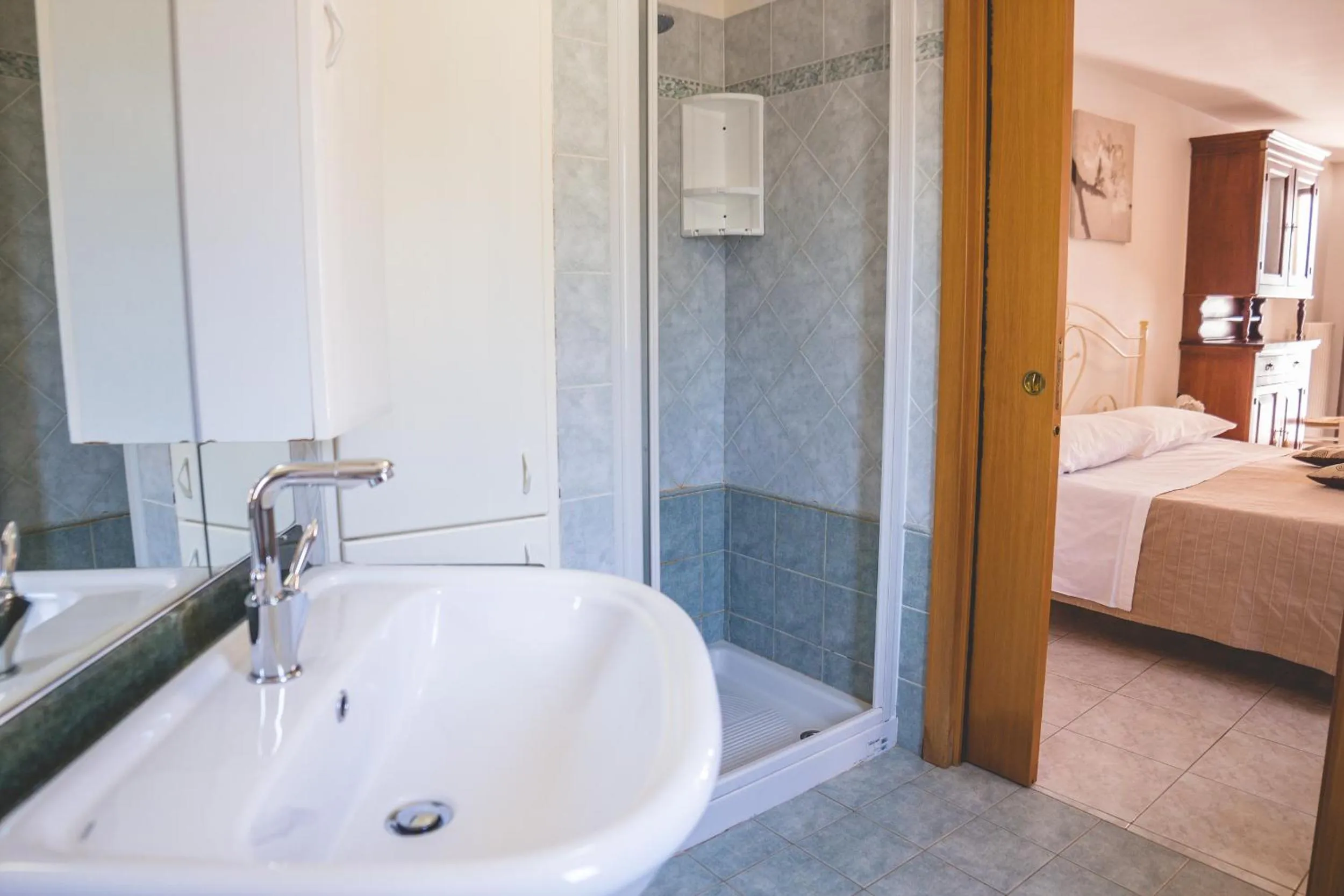 Bed in Trulli-eu Guesthouse Alberobello