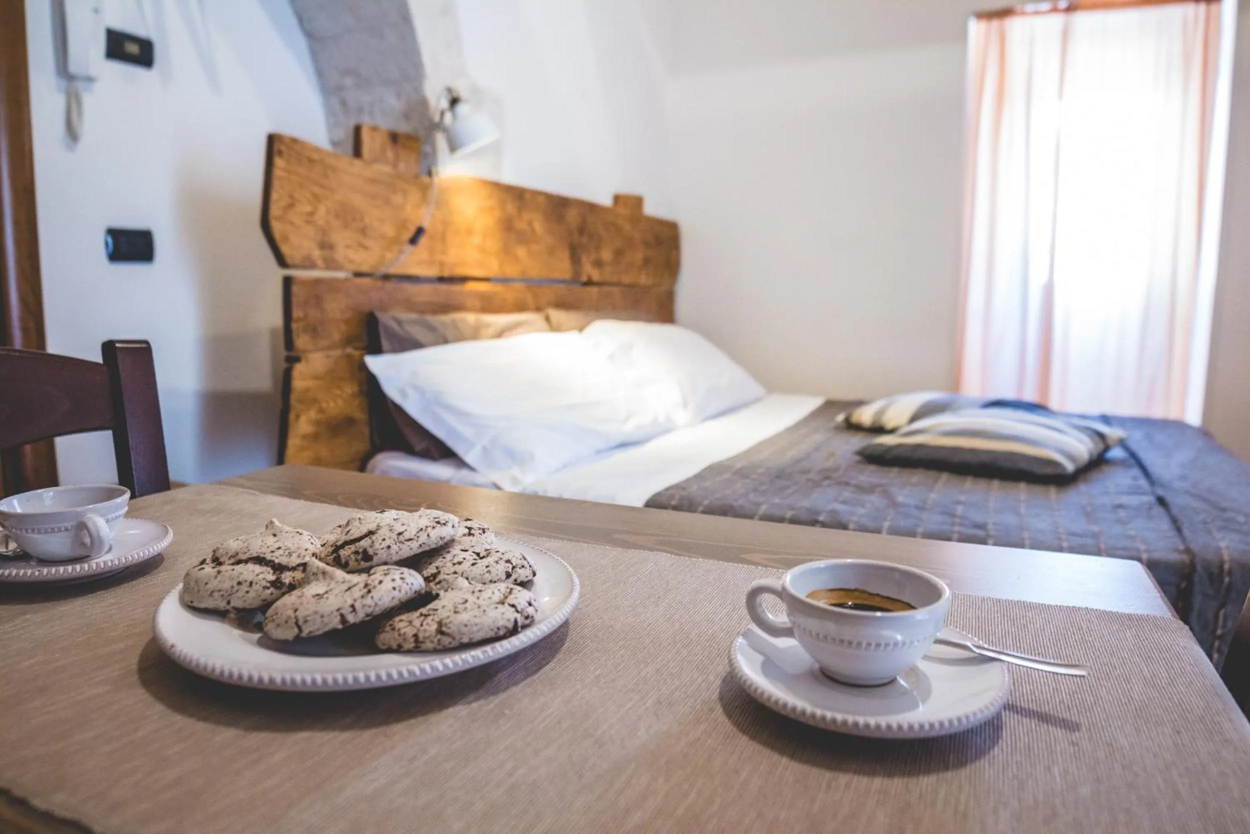 Bed in Trulli-eu Guesthouse Alberobello