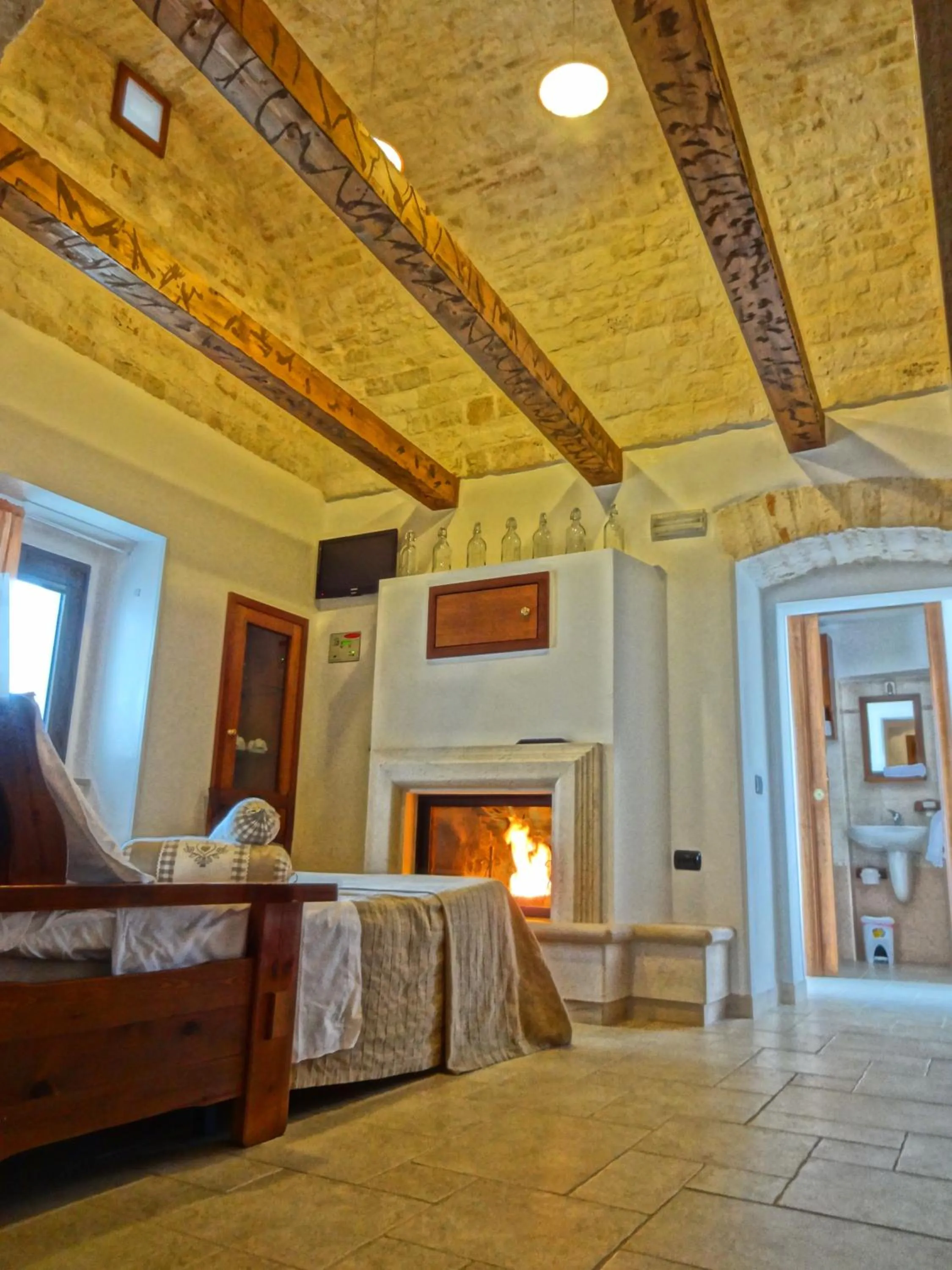 Bedroom in Trulli-eu Guesthouse Alberobello