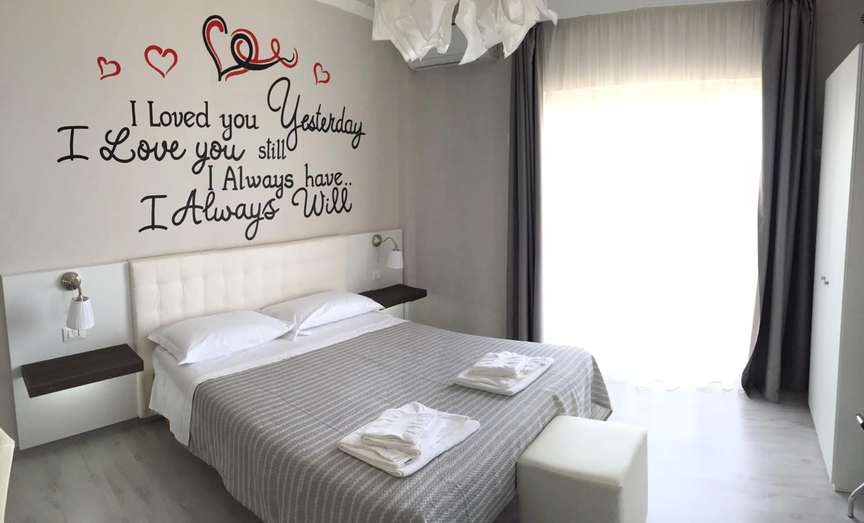 Sea view, Bed in Athena Charming Rooms