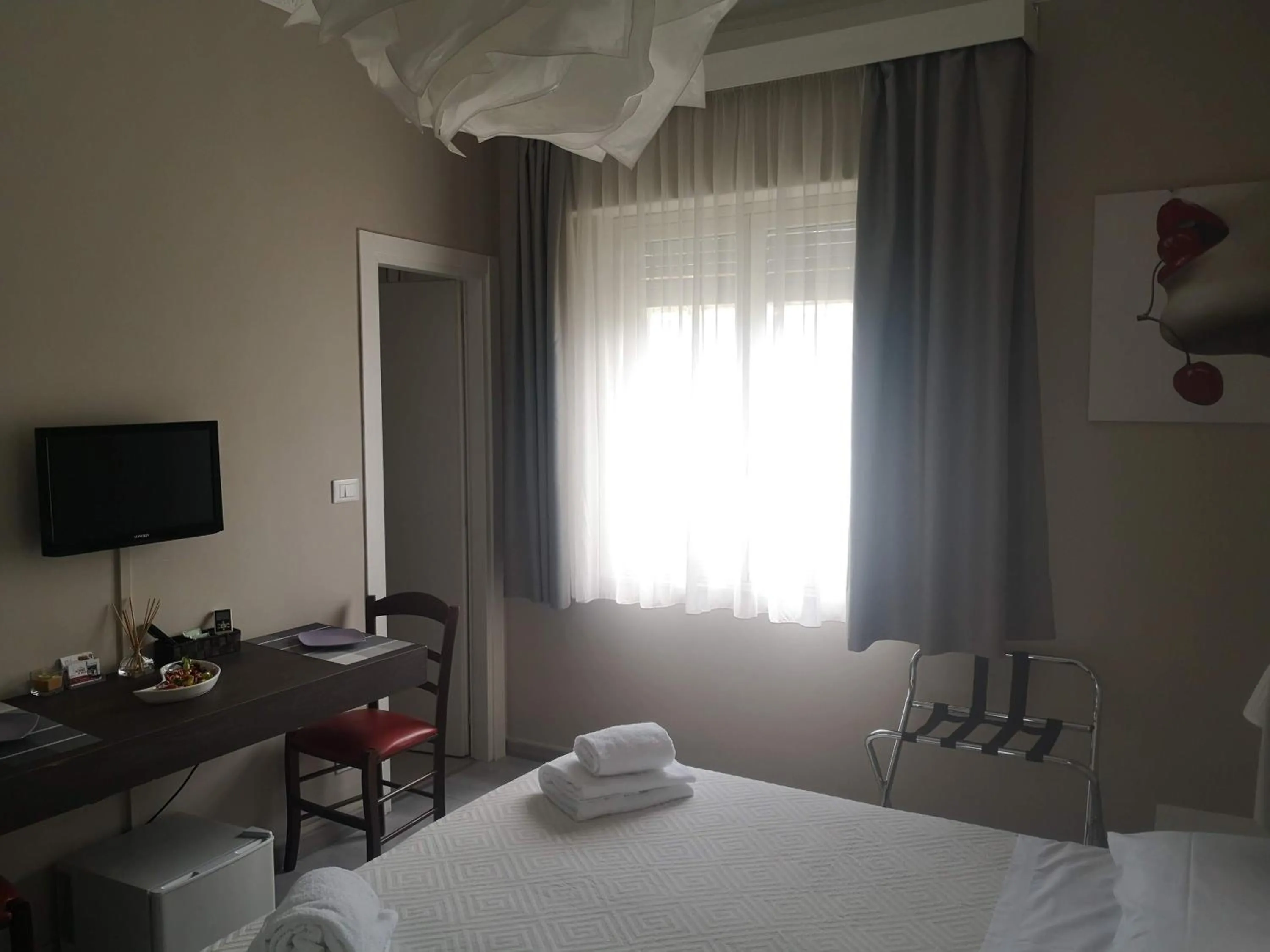 Property building, Bed in Athena Charming Rooms