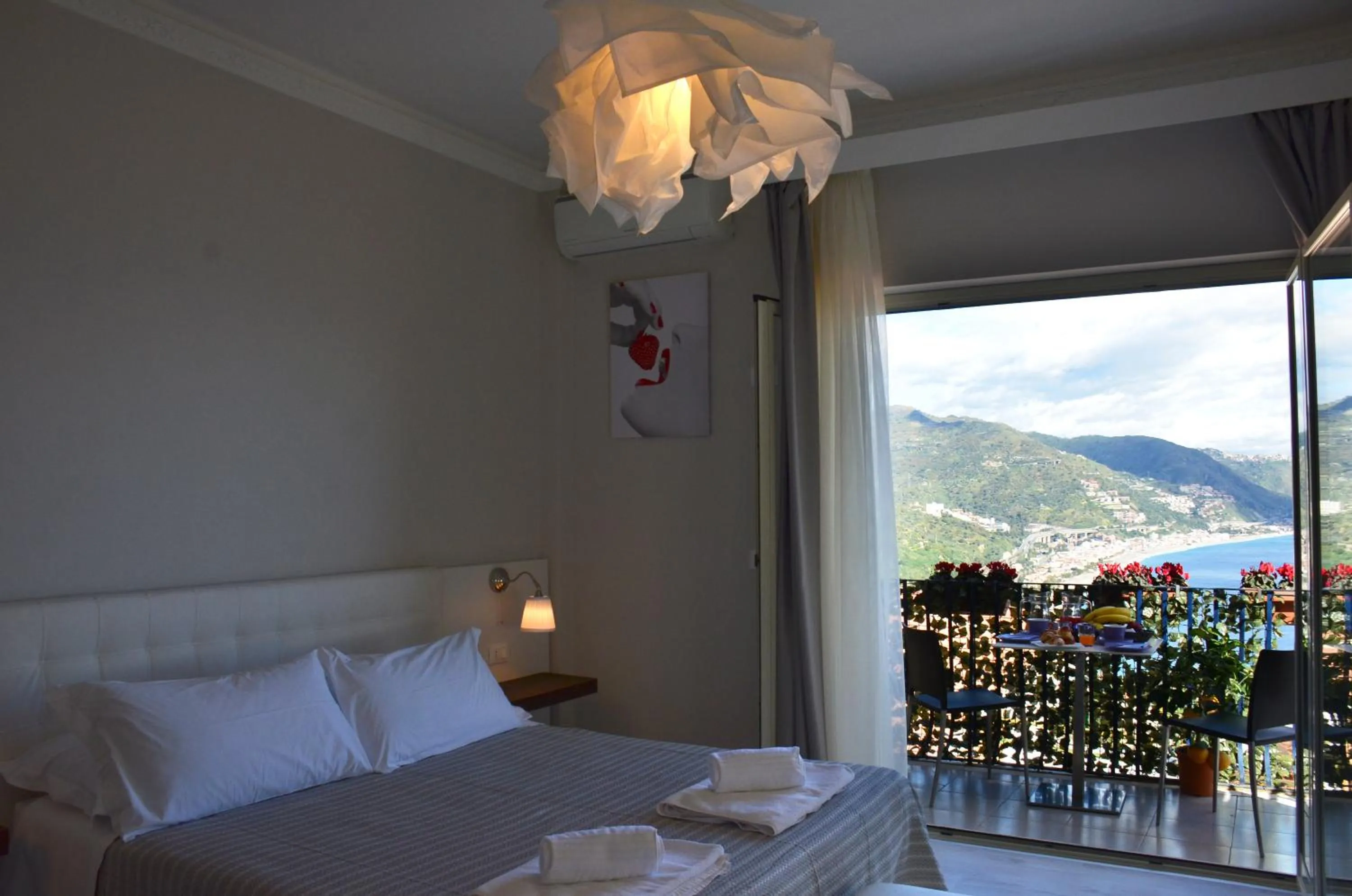 Sea view, Bed in Athena Charming Rooms