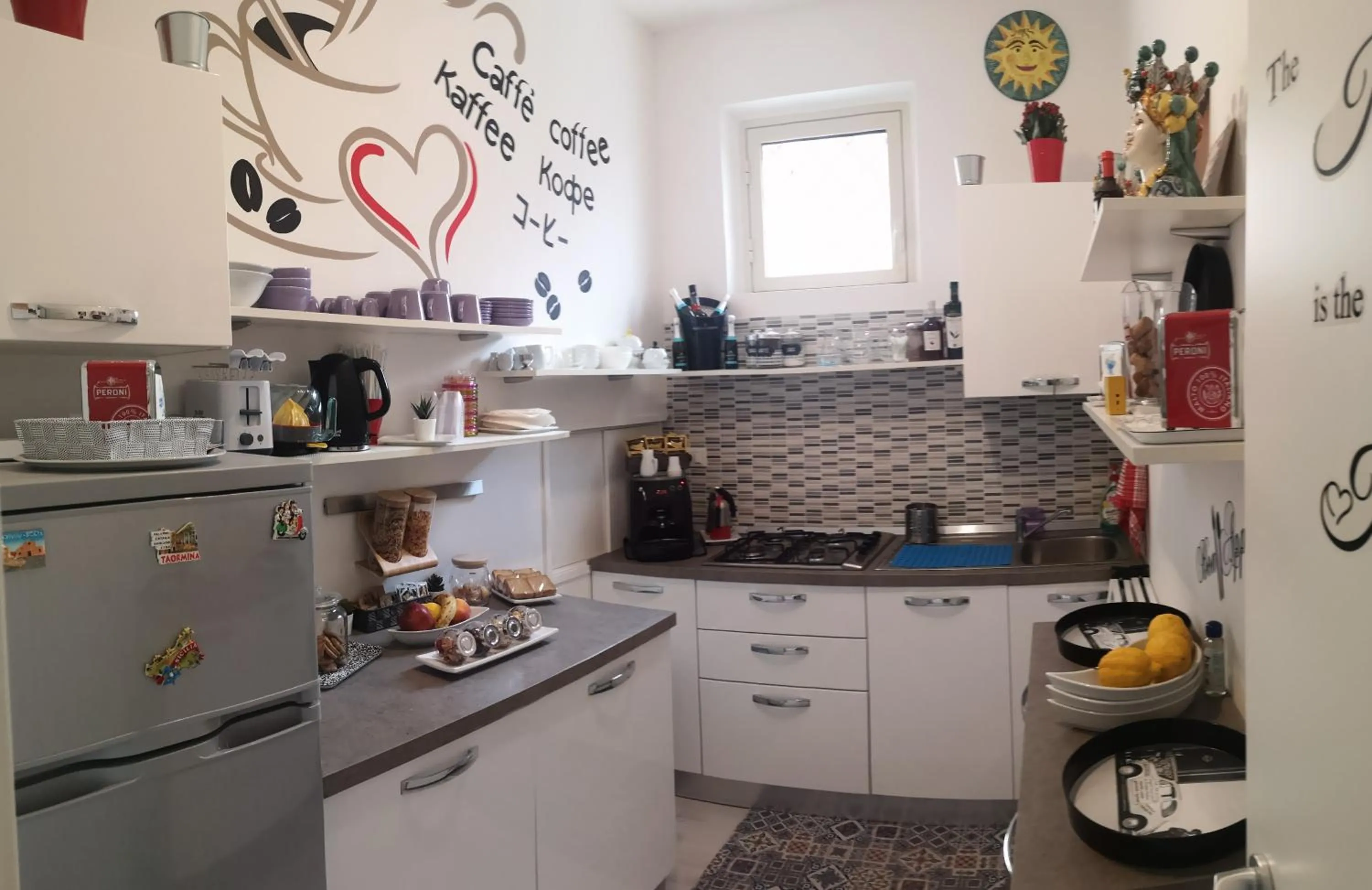 Coffee/tea facilities in Athena Charming Rooms