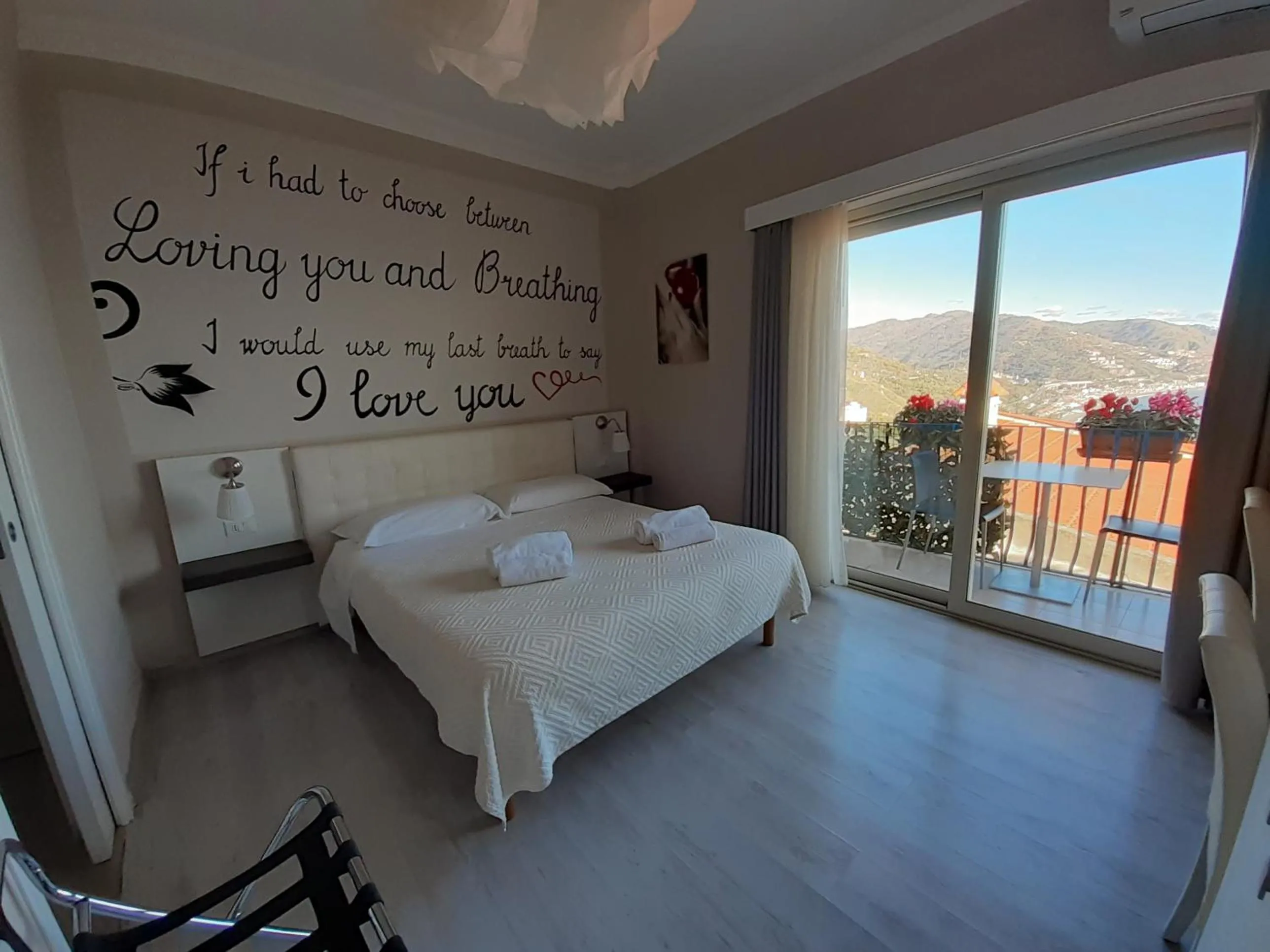 Balcony/Terrace, Bed in Athena Charming Rooms