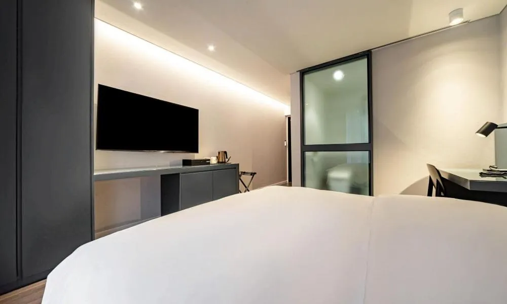 Photo of the whole room, Bed in Pohang Hotel Noblion