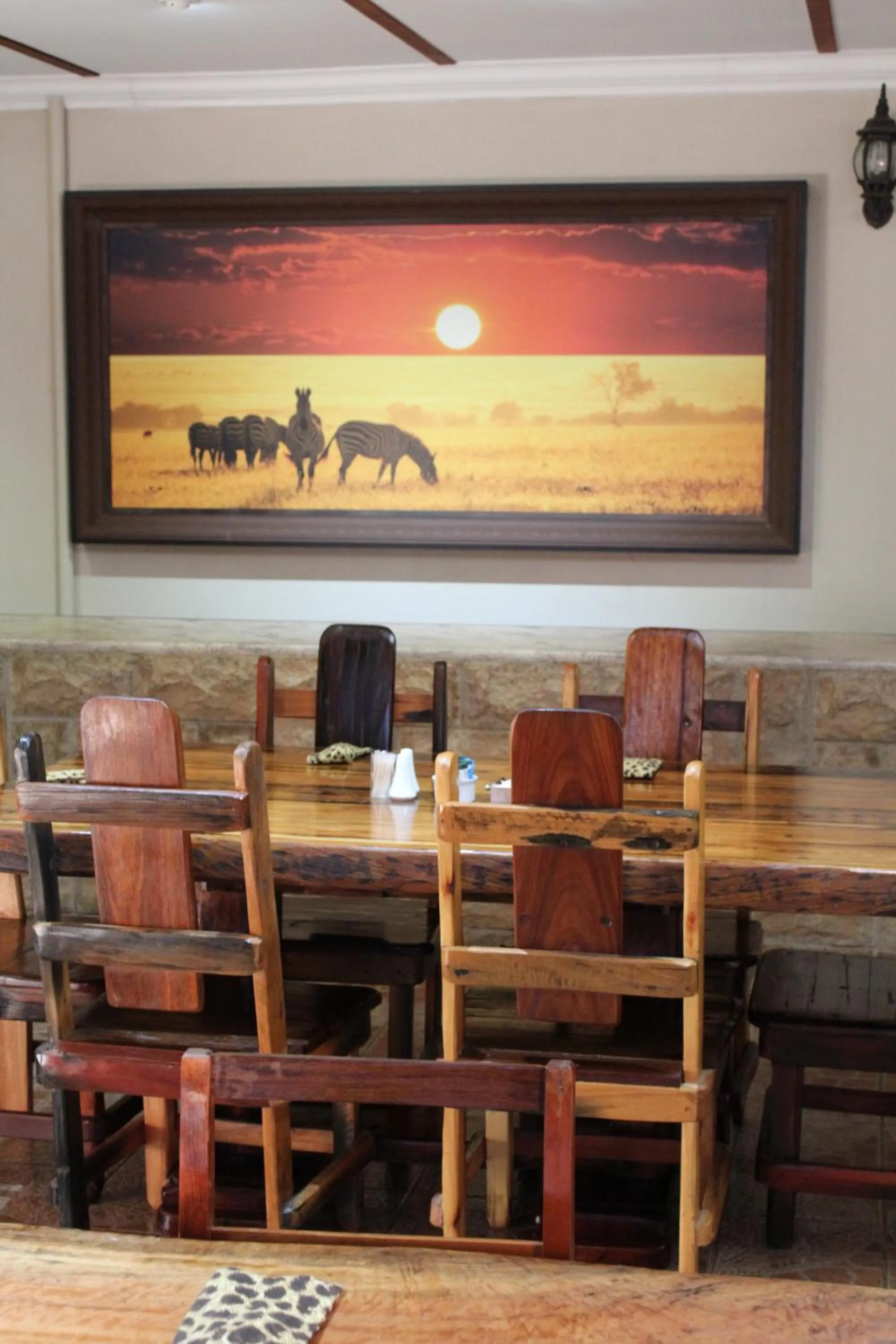 Dining area in El Gran Chaparral Guest House