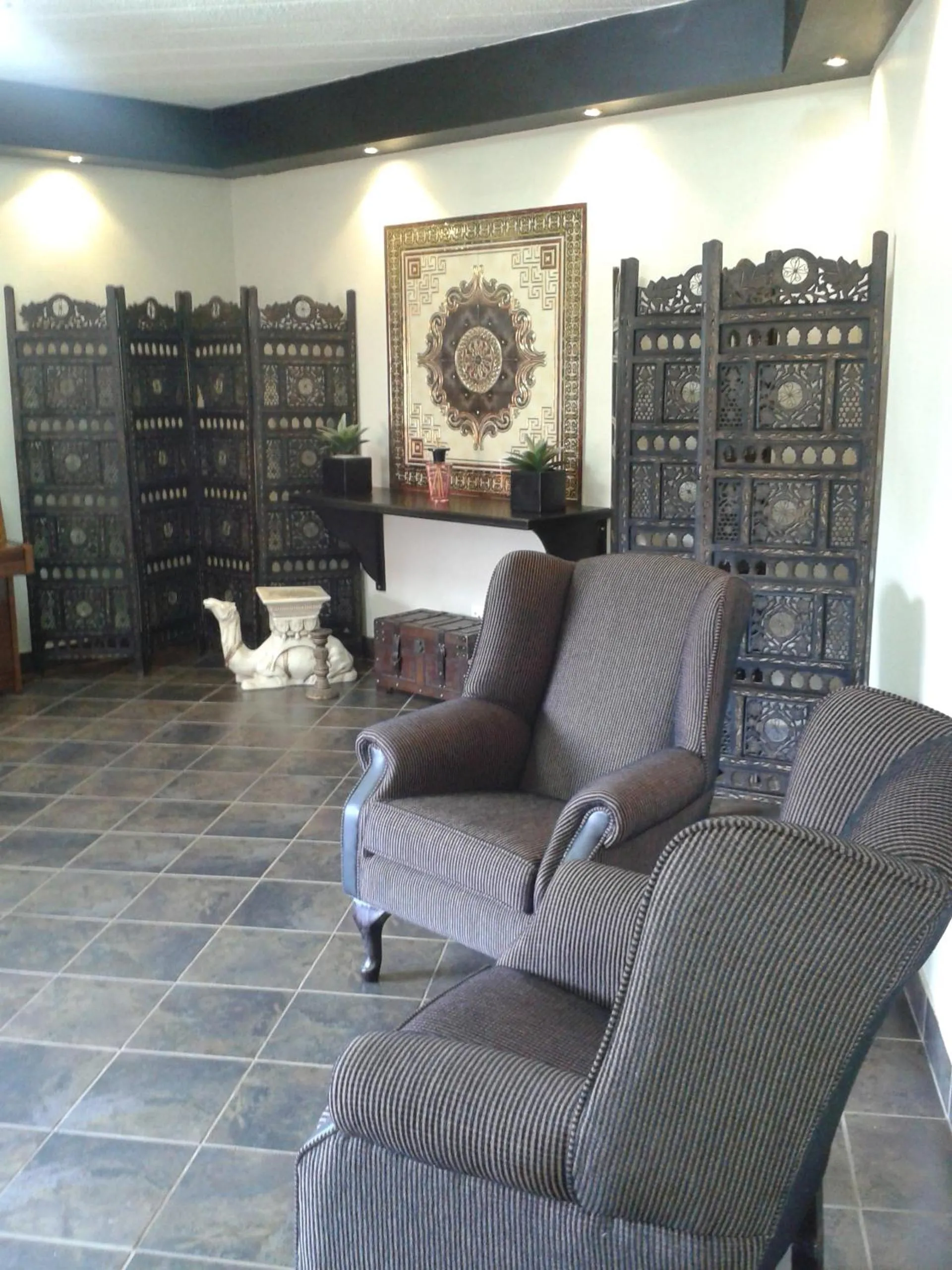 Lobby or reception in El Gran Chaparral Guest House
