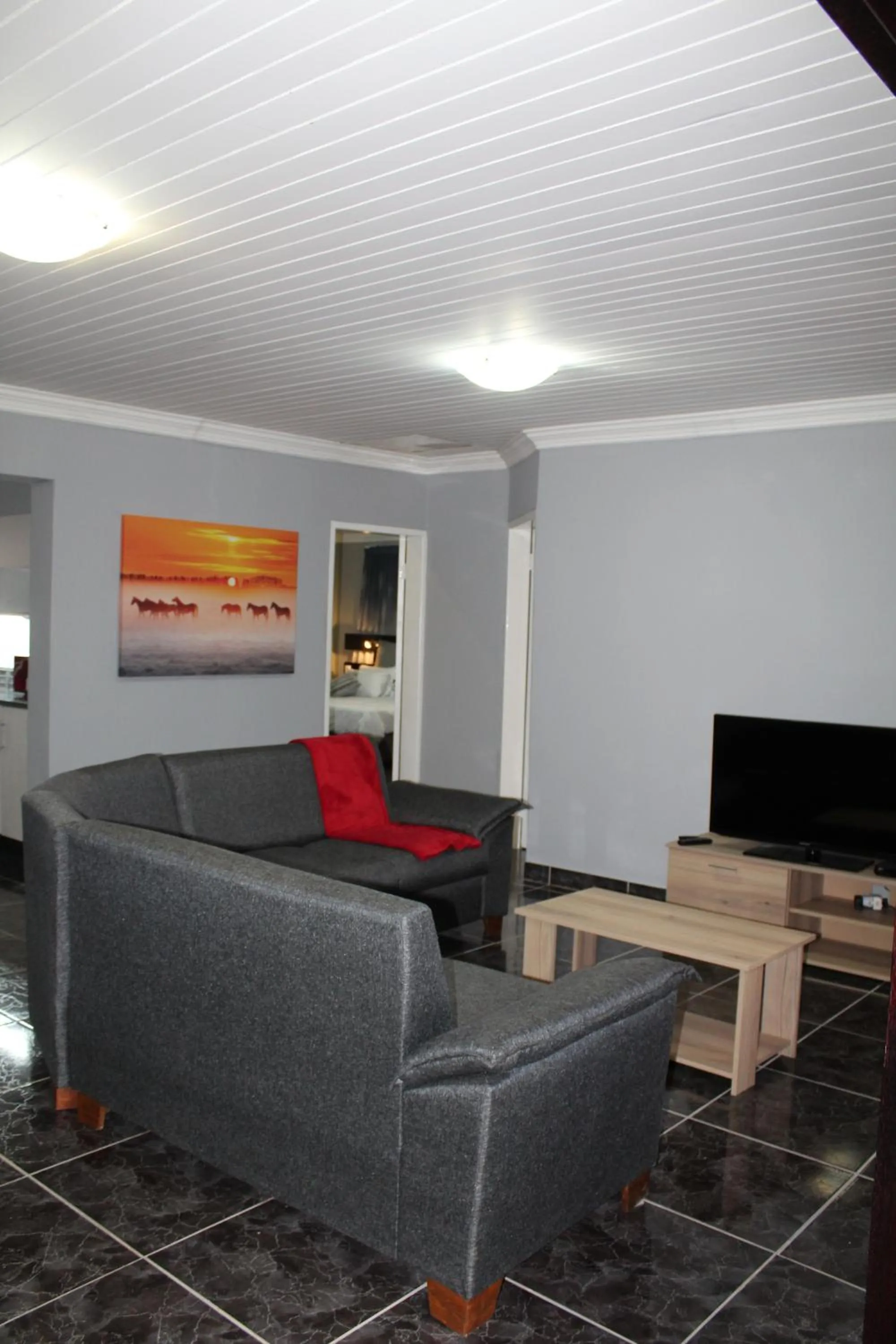 Living room in El Gran Chaparral Guest House