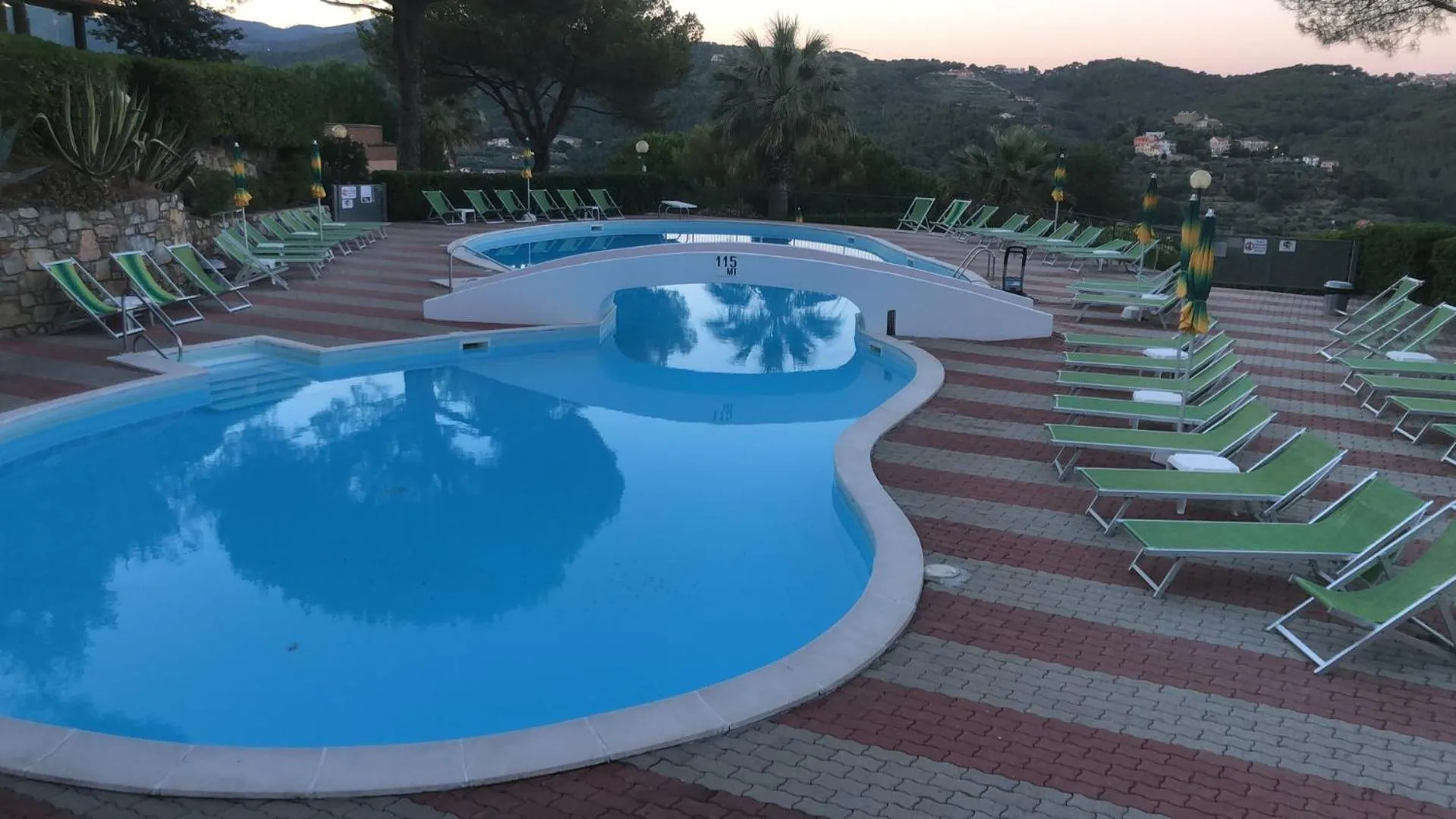 Pool View in VILLAGGIO ANDORA COLOMBO