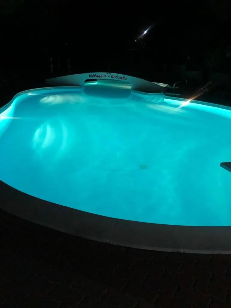 Night, Swimming Pool in VILLAGGIO ANDORA COLOMBO